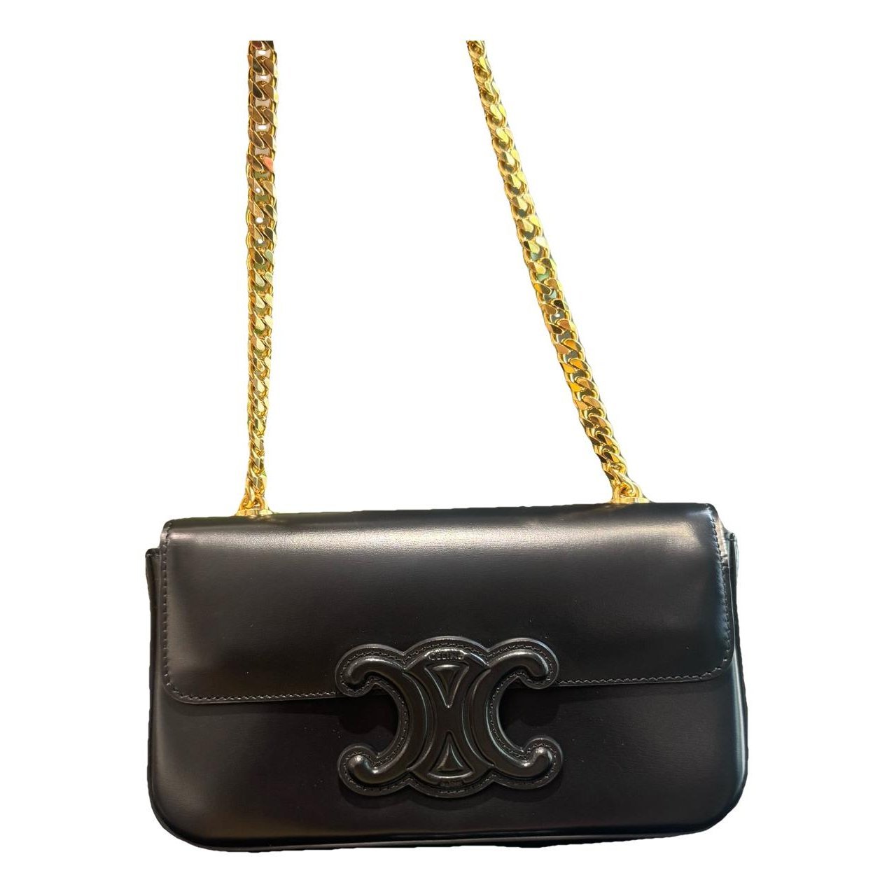 Triomphe leather handbag