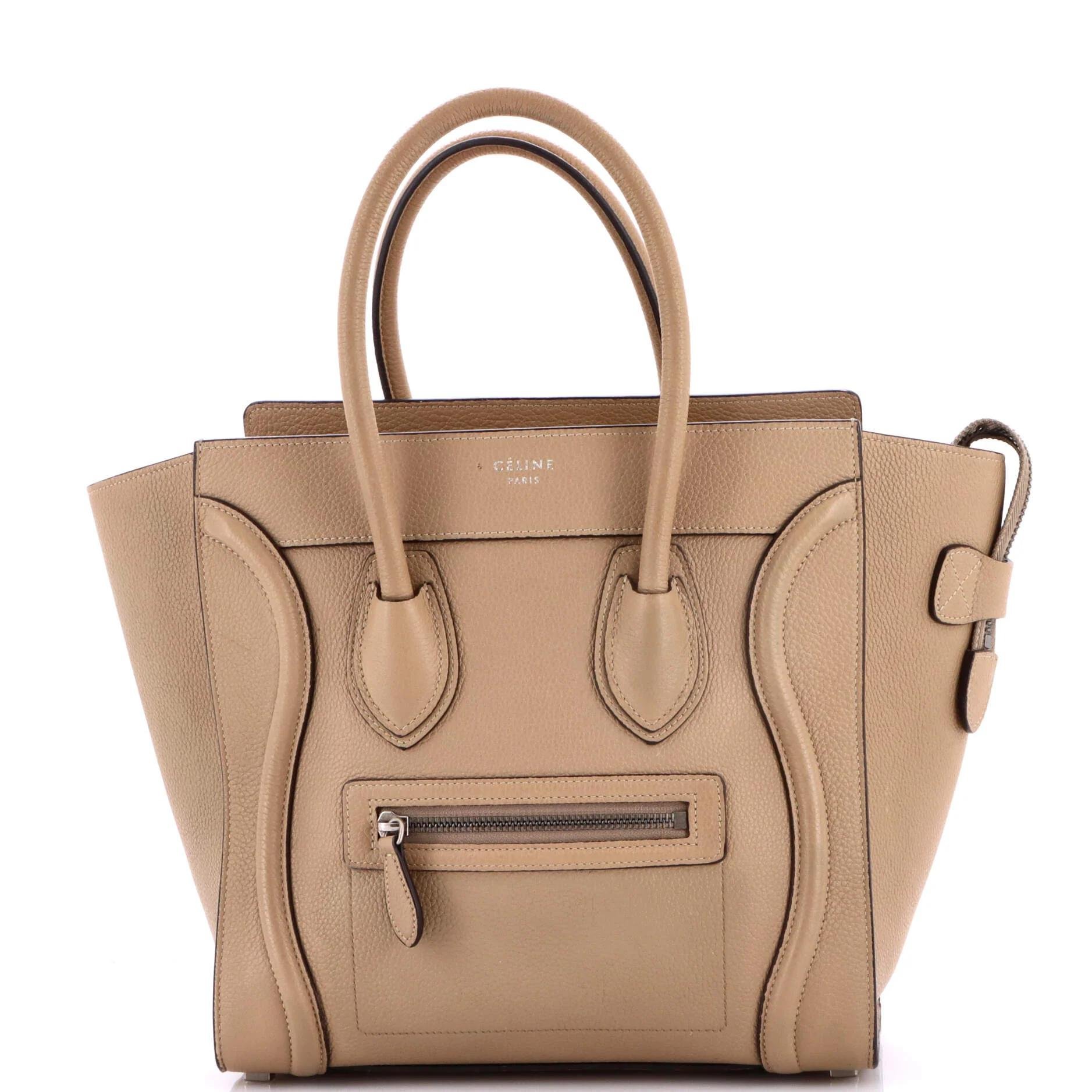 Leather tote