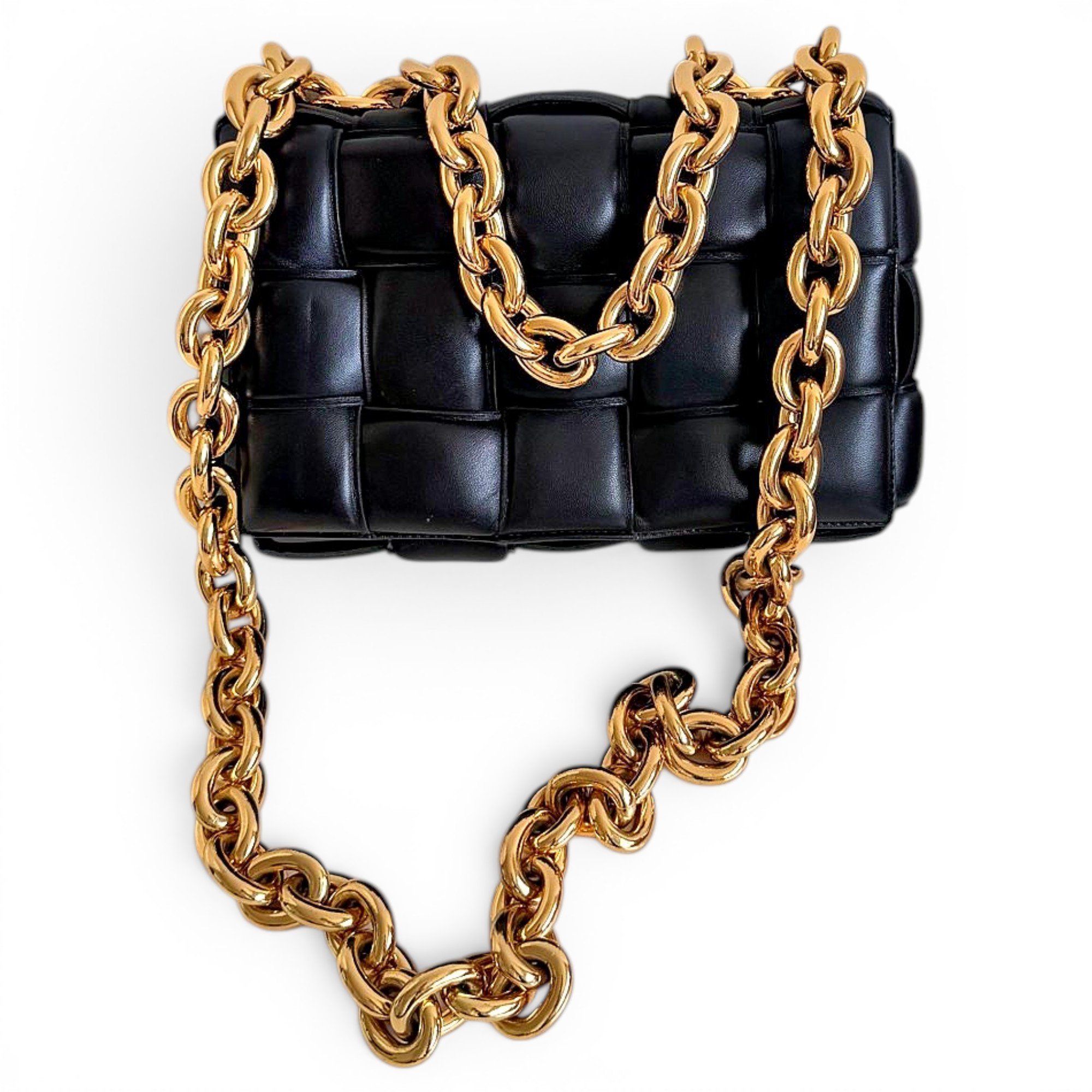 Chain Cassette leather handbag