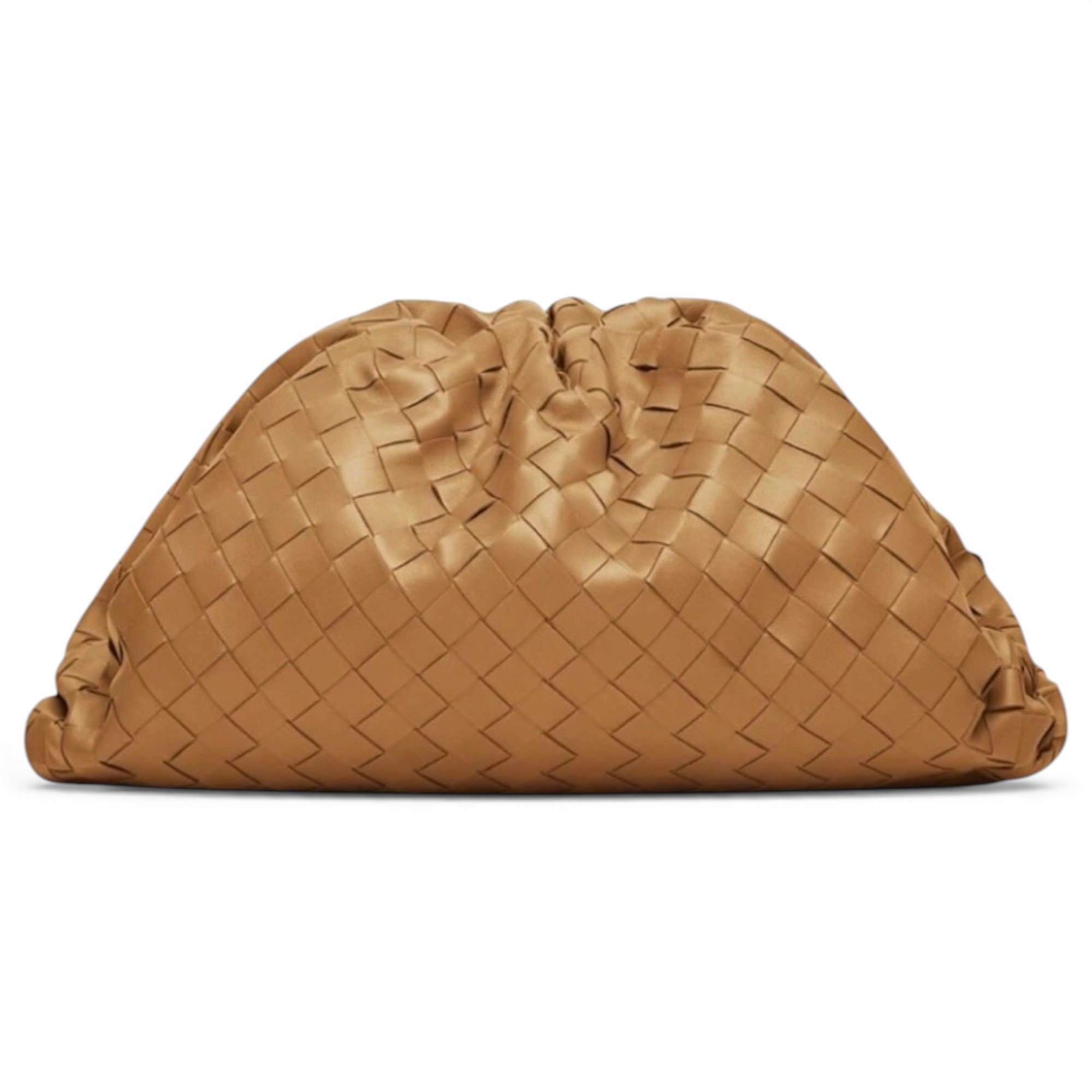 Pouch leather handbag