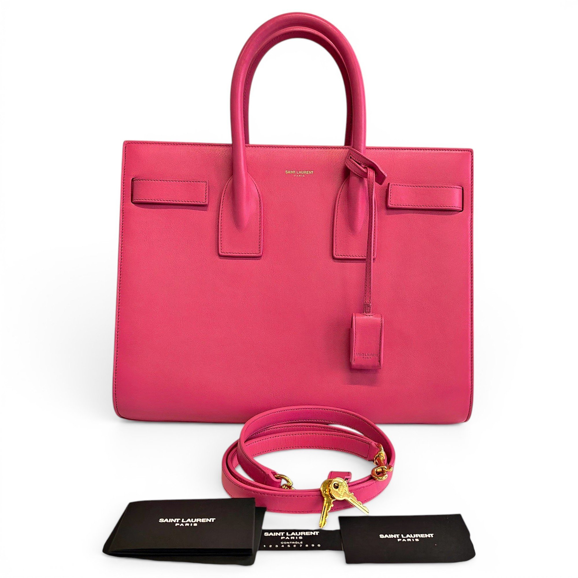 Sac de Jour leather handbag