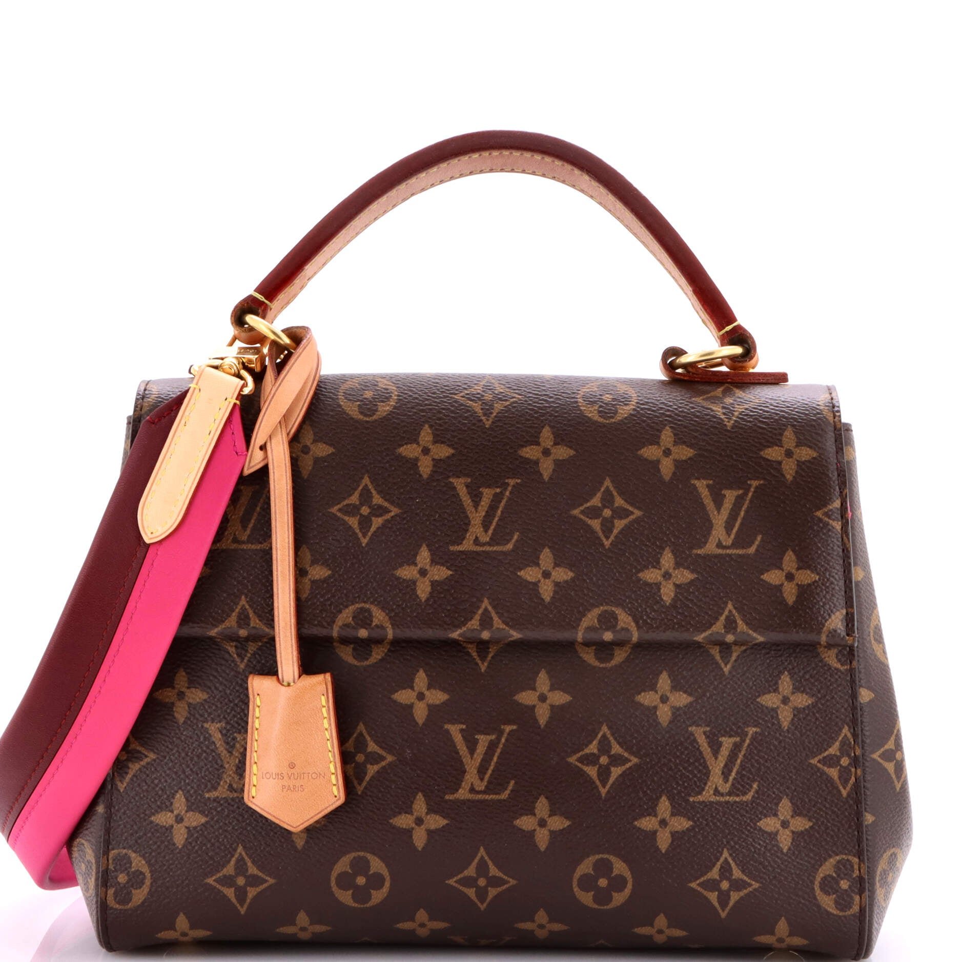 Louis Vuitton Cluny Top Handle Bag Monogram Canvas BB
