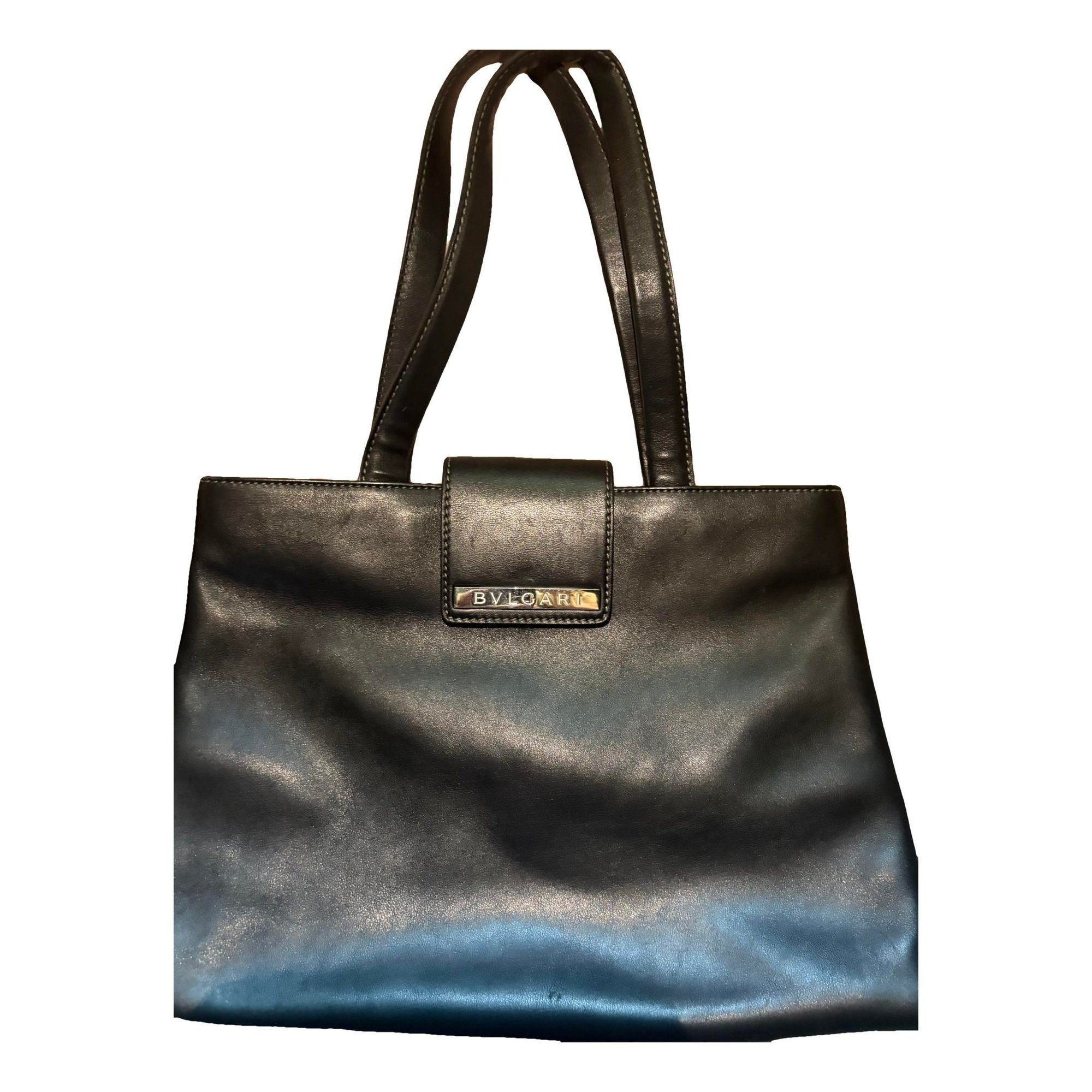 Serpenti leather handbag