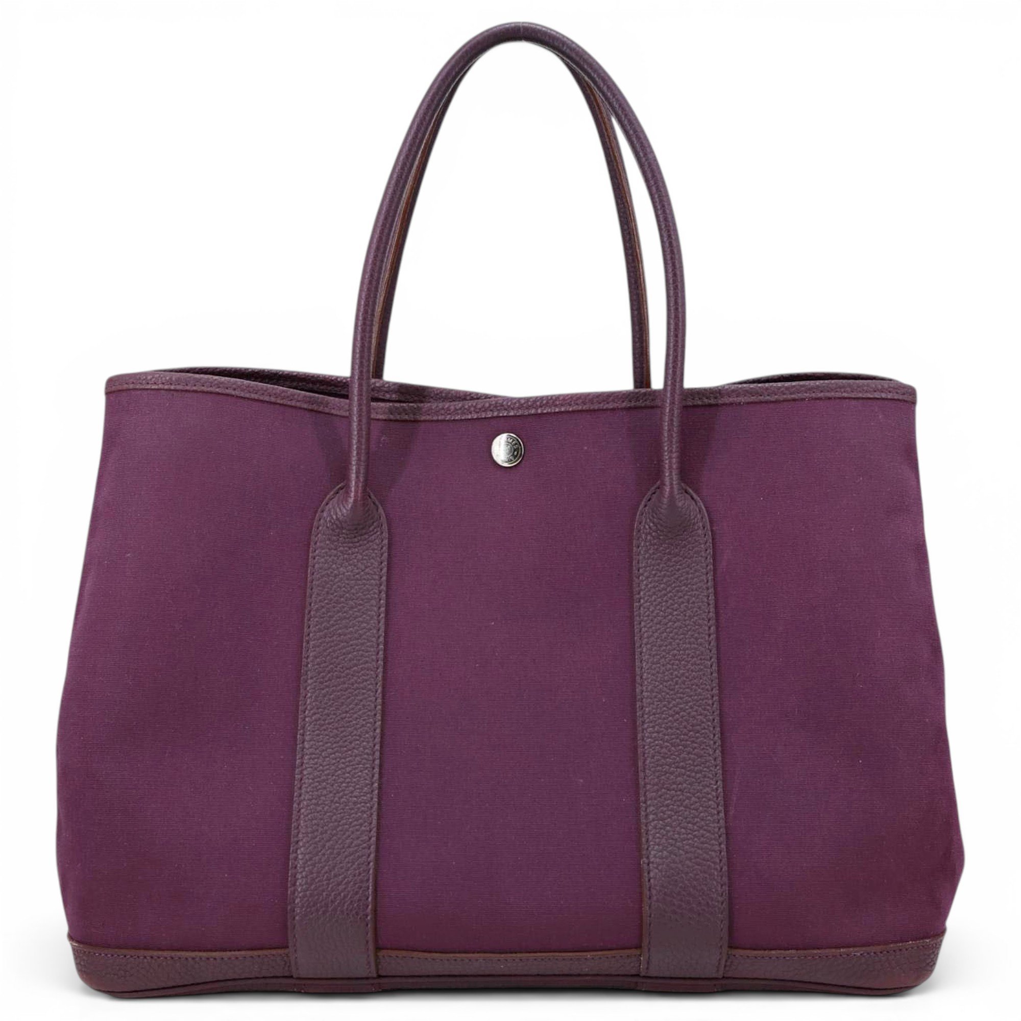Leather tote