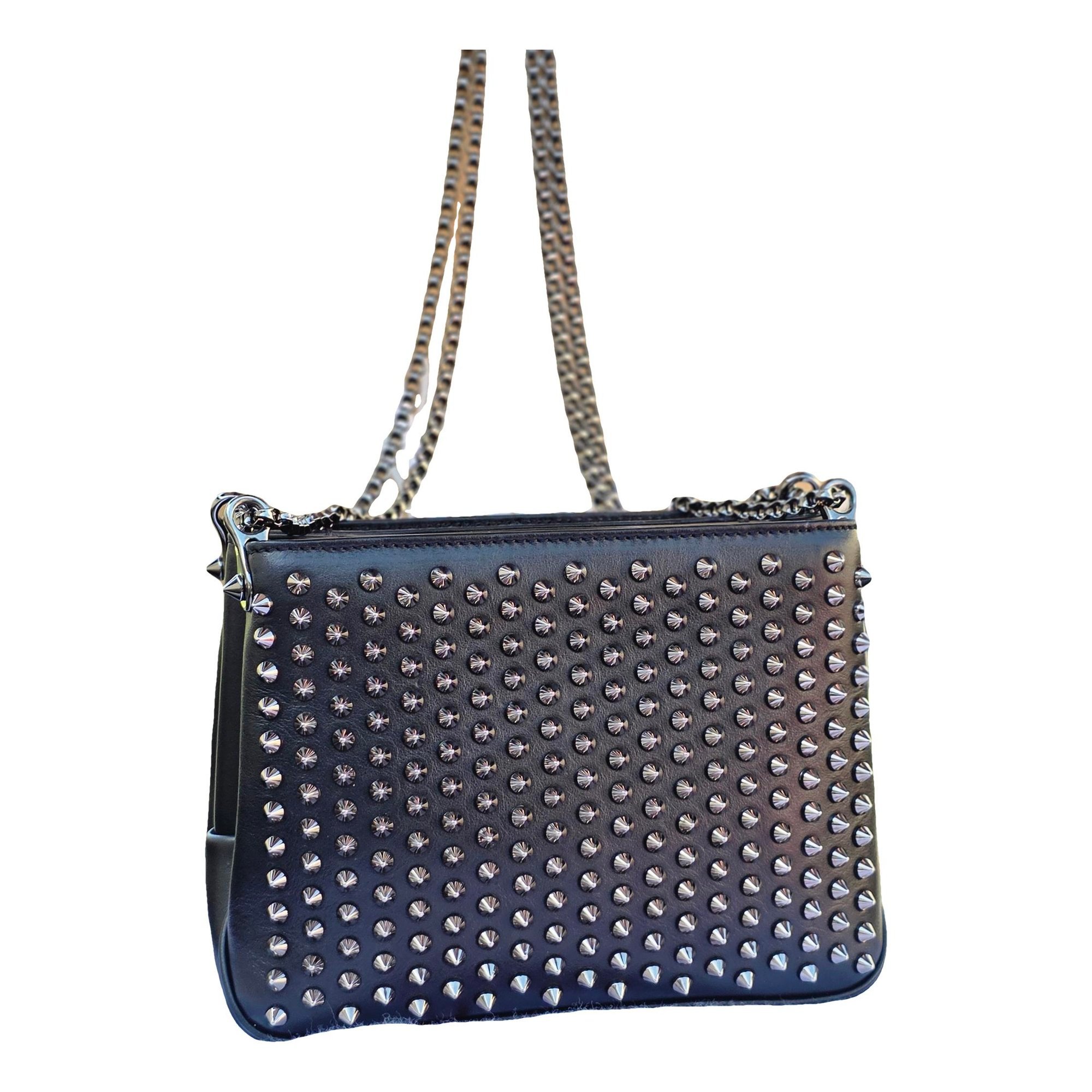 Triloubi leather handbag