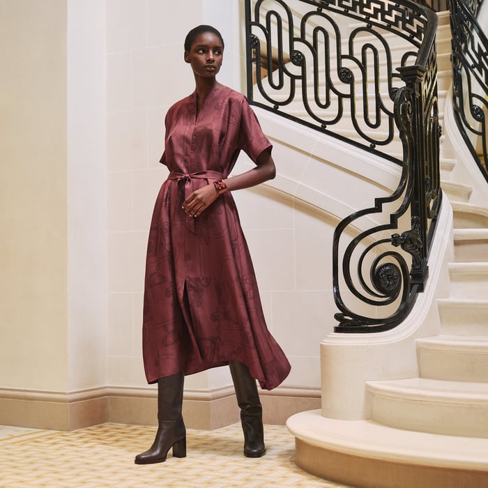 Rouge H "En Desordre Finesse" Belted Caftan