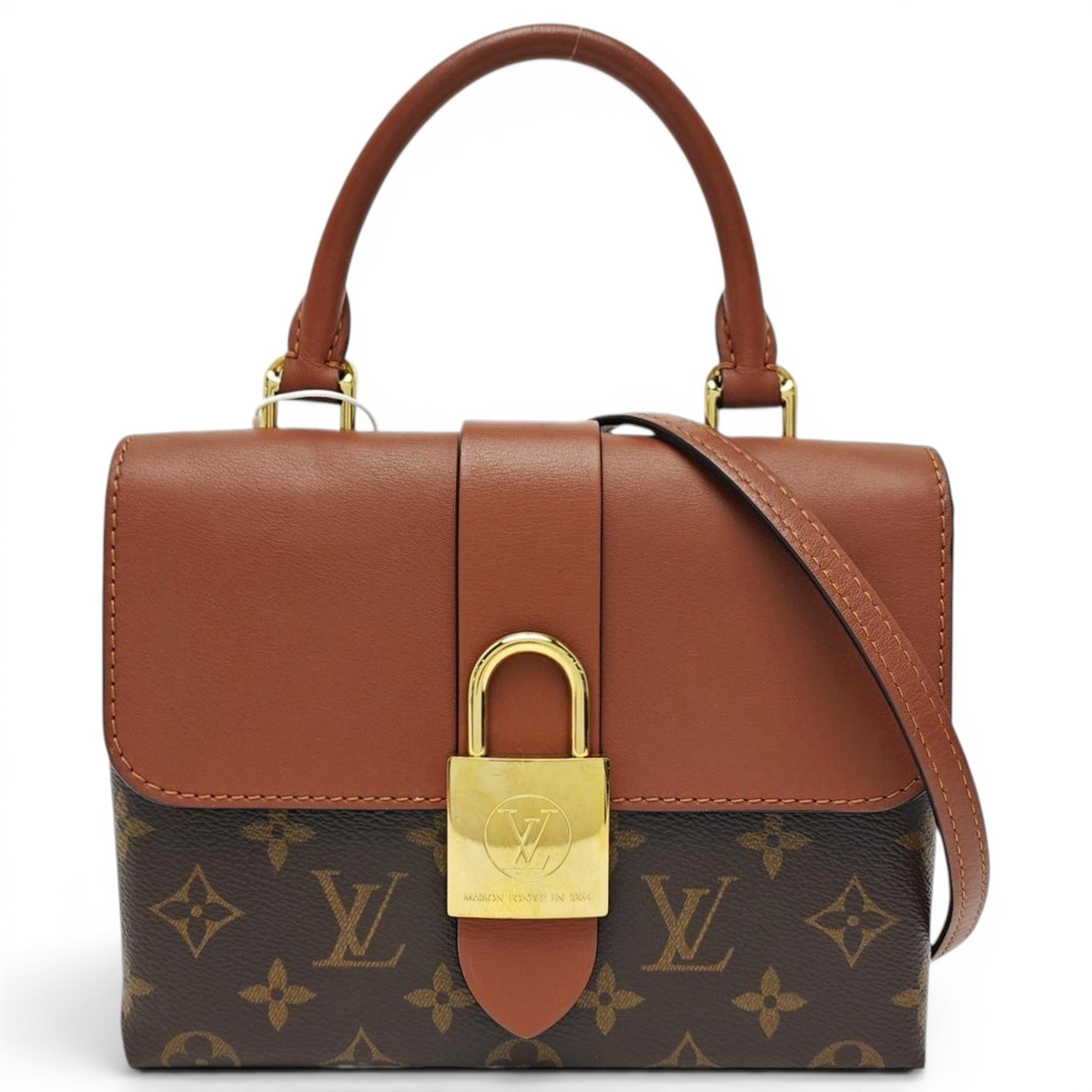Locky BB leather handbag