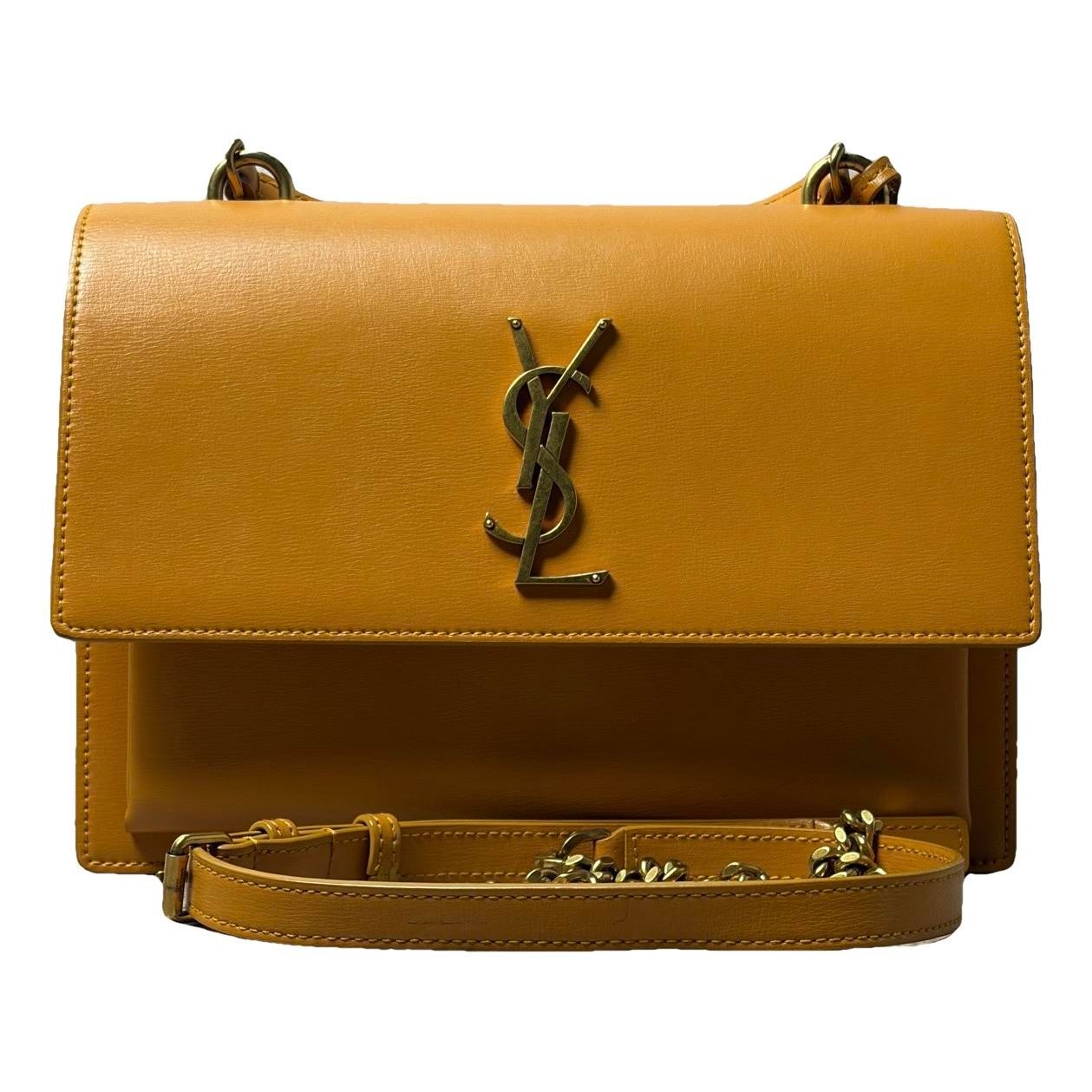 Sunset leather handbag