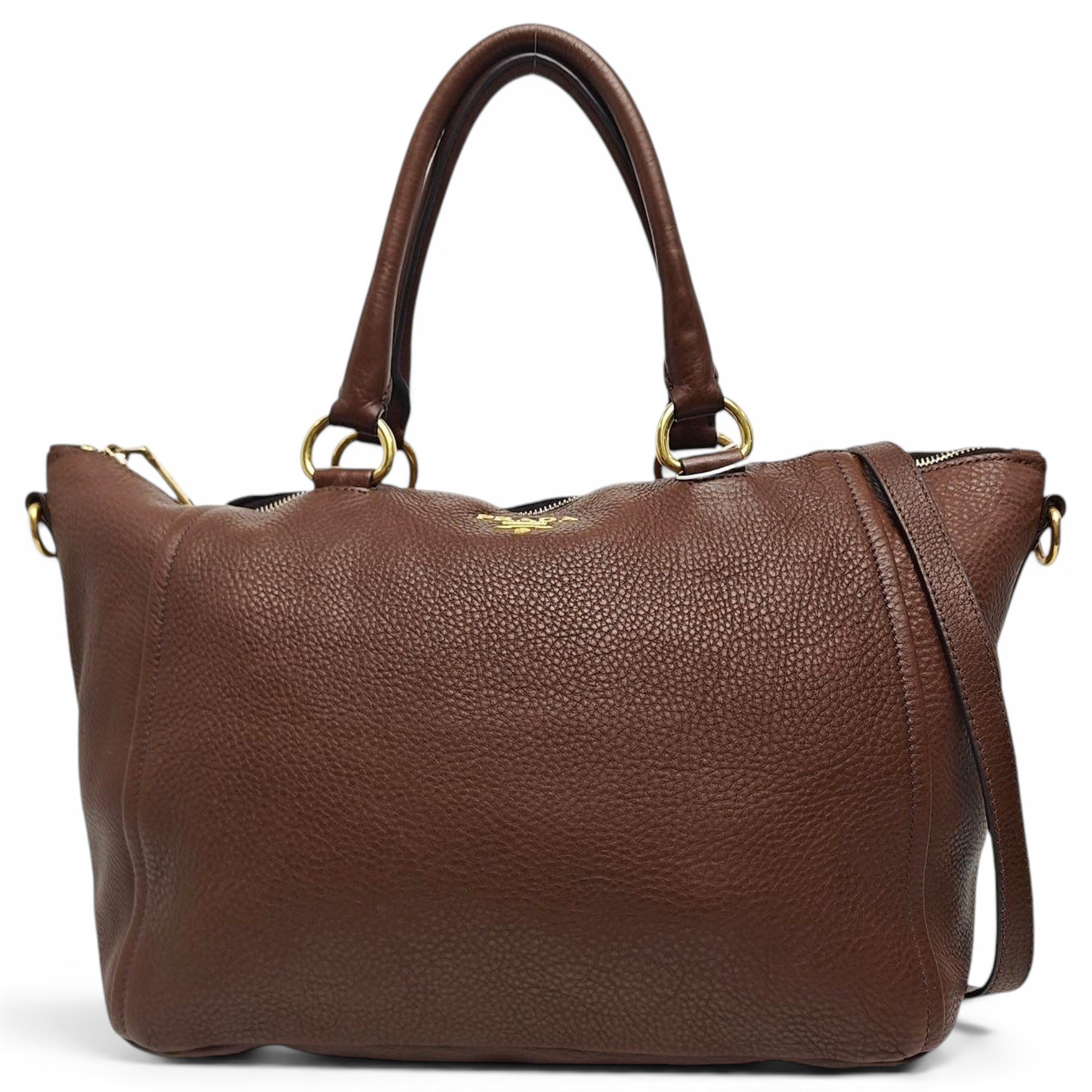 Leather handbag