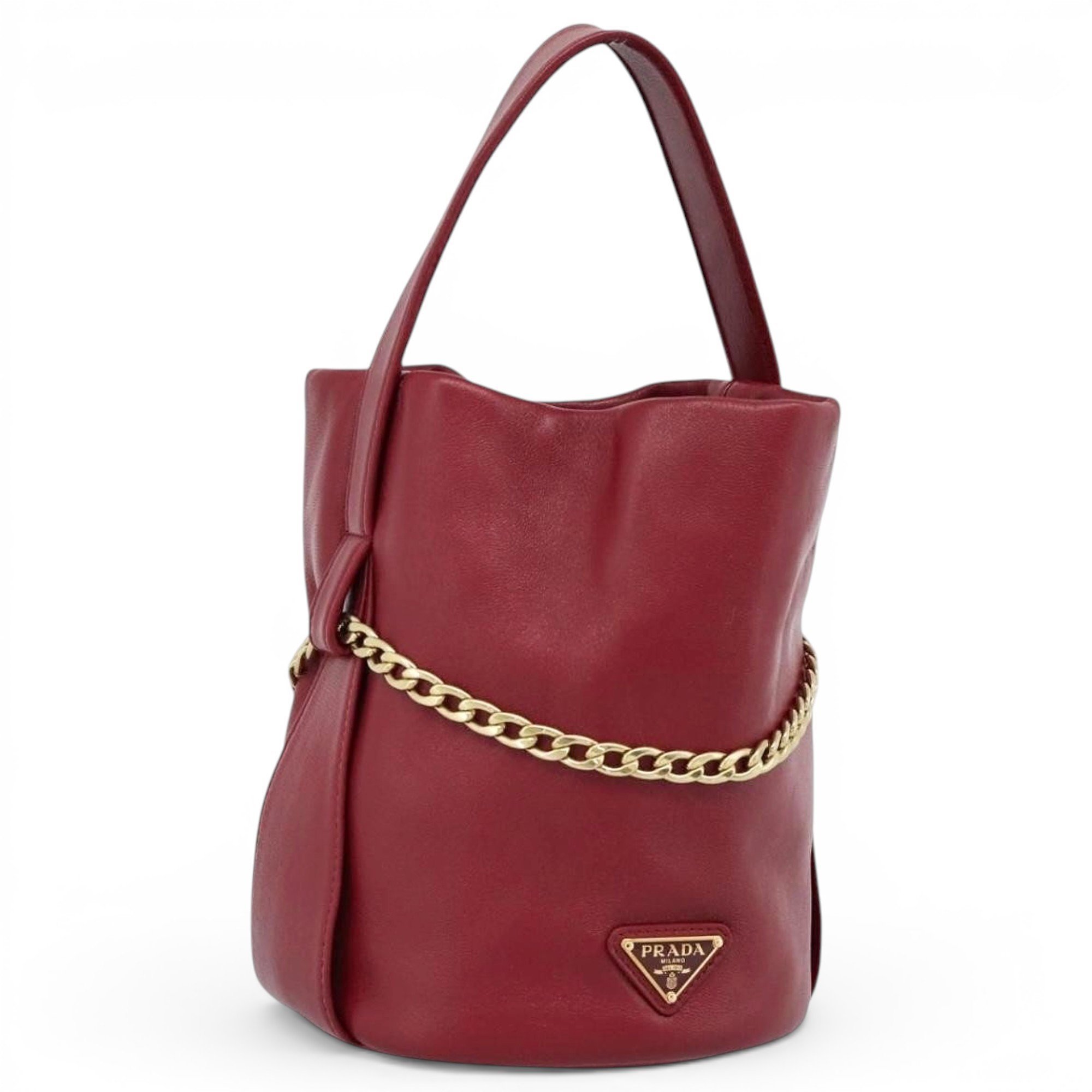 Leather mini bag