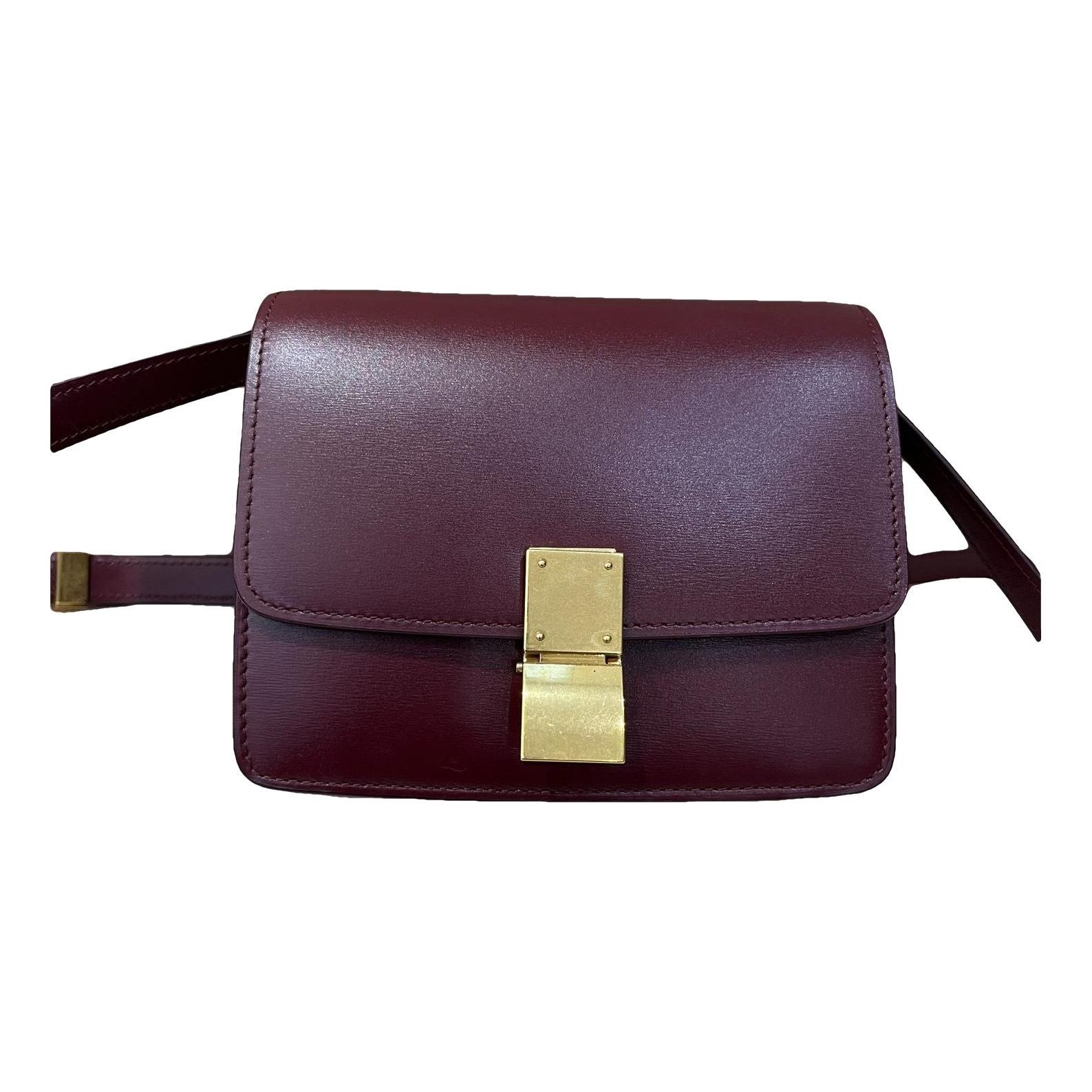 Classic leather handbag