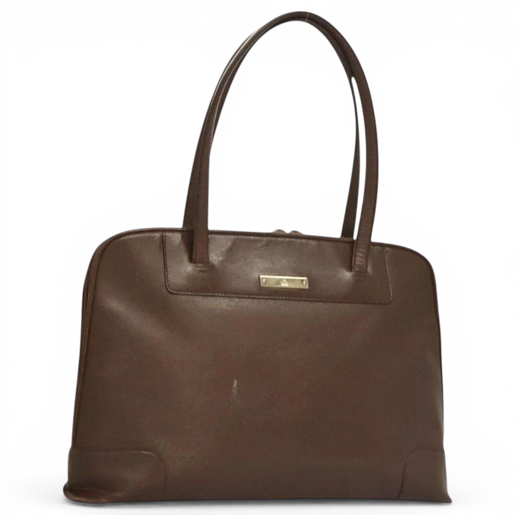 Leather tote