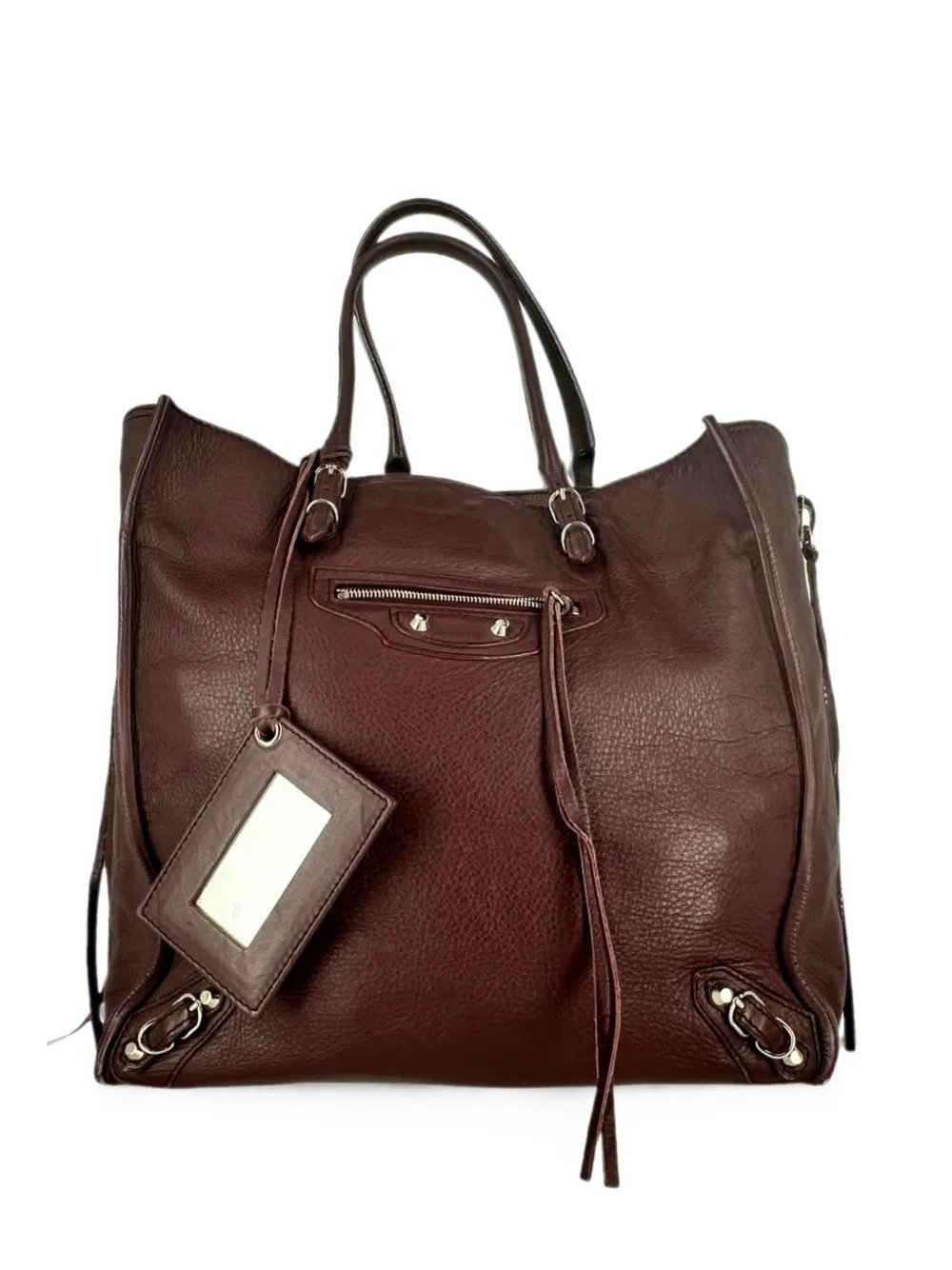 2010s Papier A4 zip-around tote bag