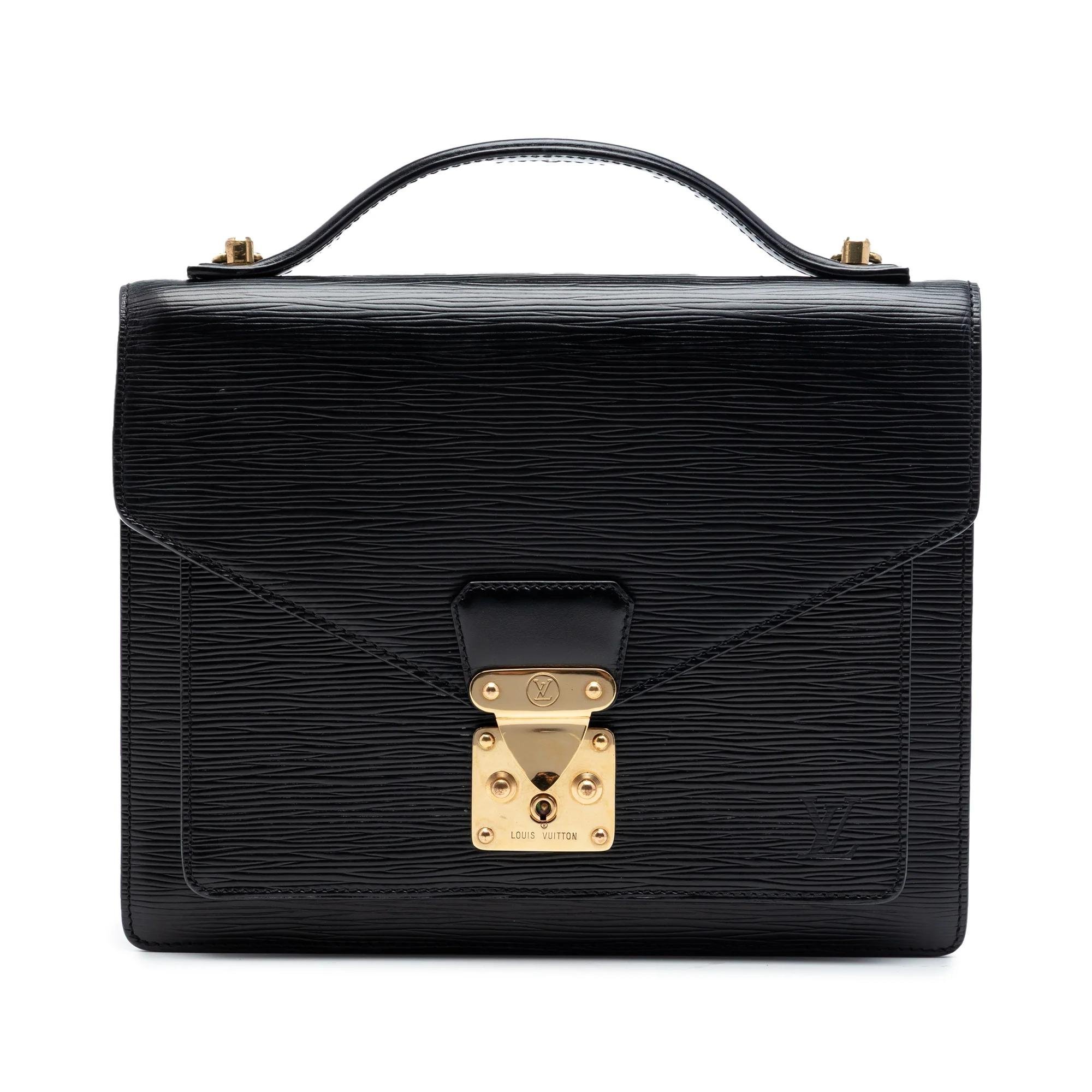 Monceau leather satchel