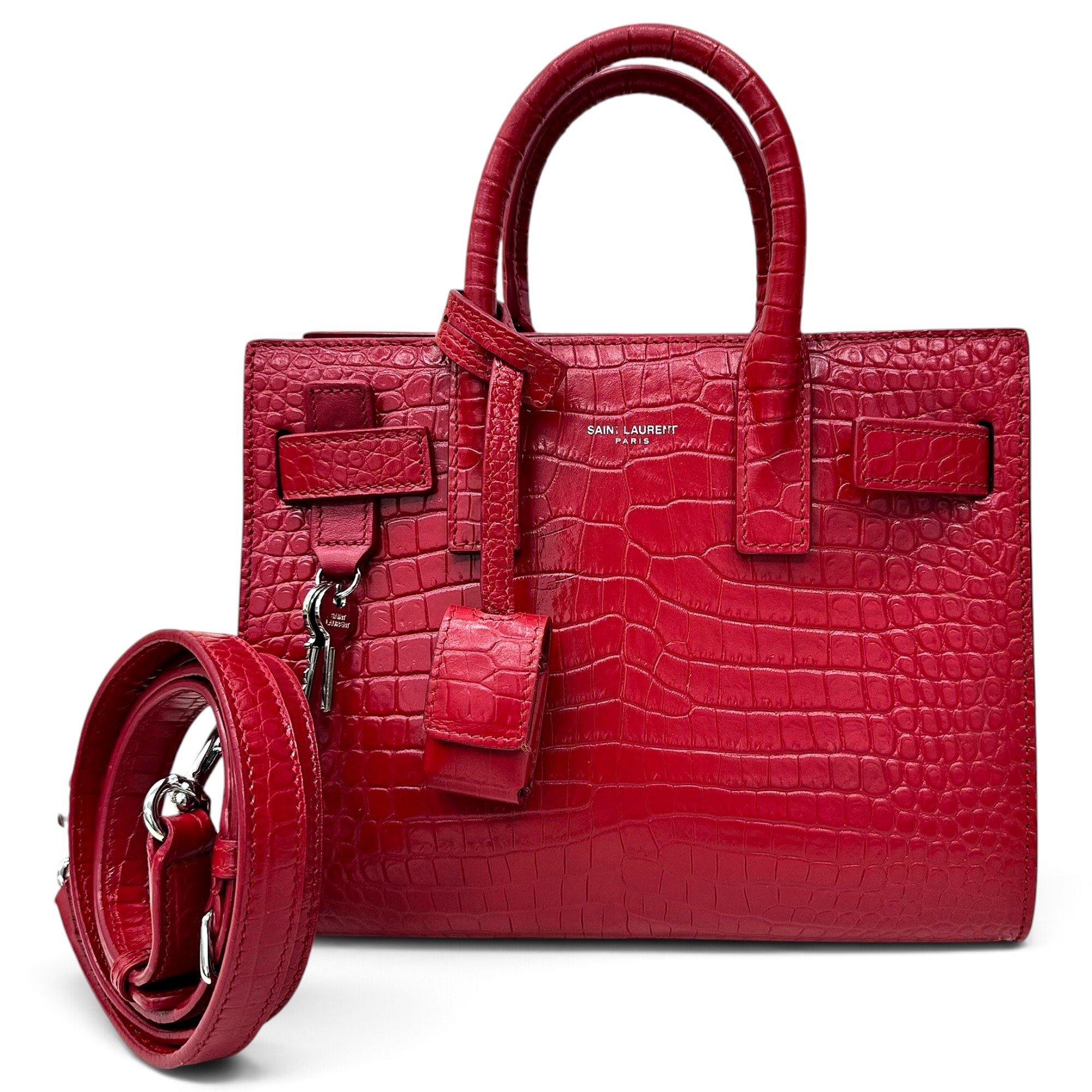 Sac de Jour leather tote