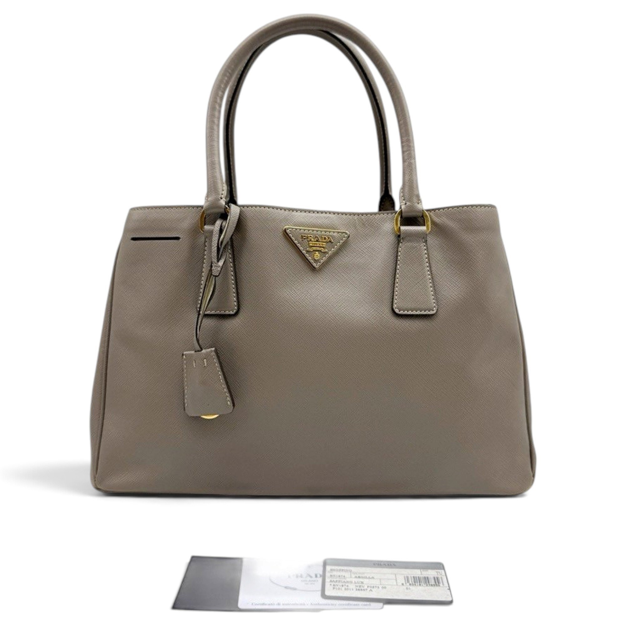 Galleria leather handbag