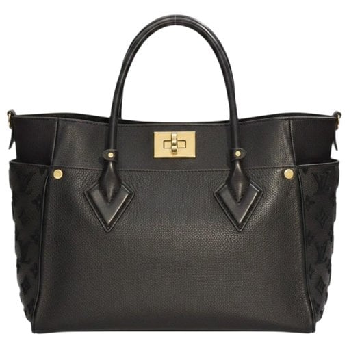 On My Side leather handbag