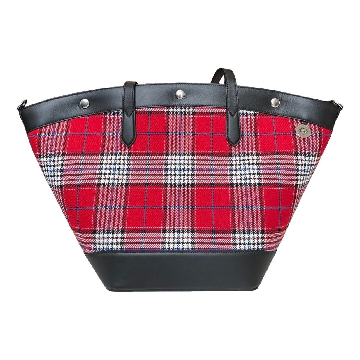 Leather tote