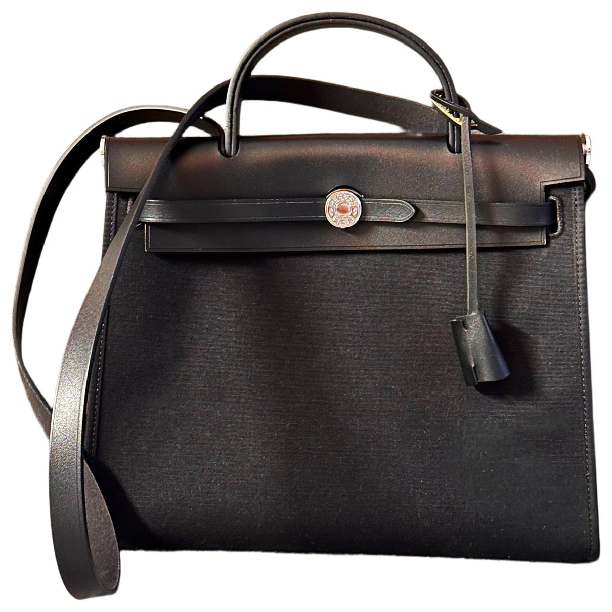 Hermes Herbag Handbag Noir 2016