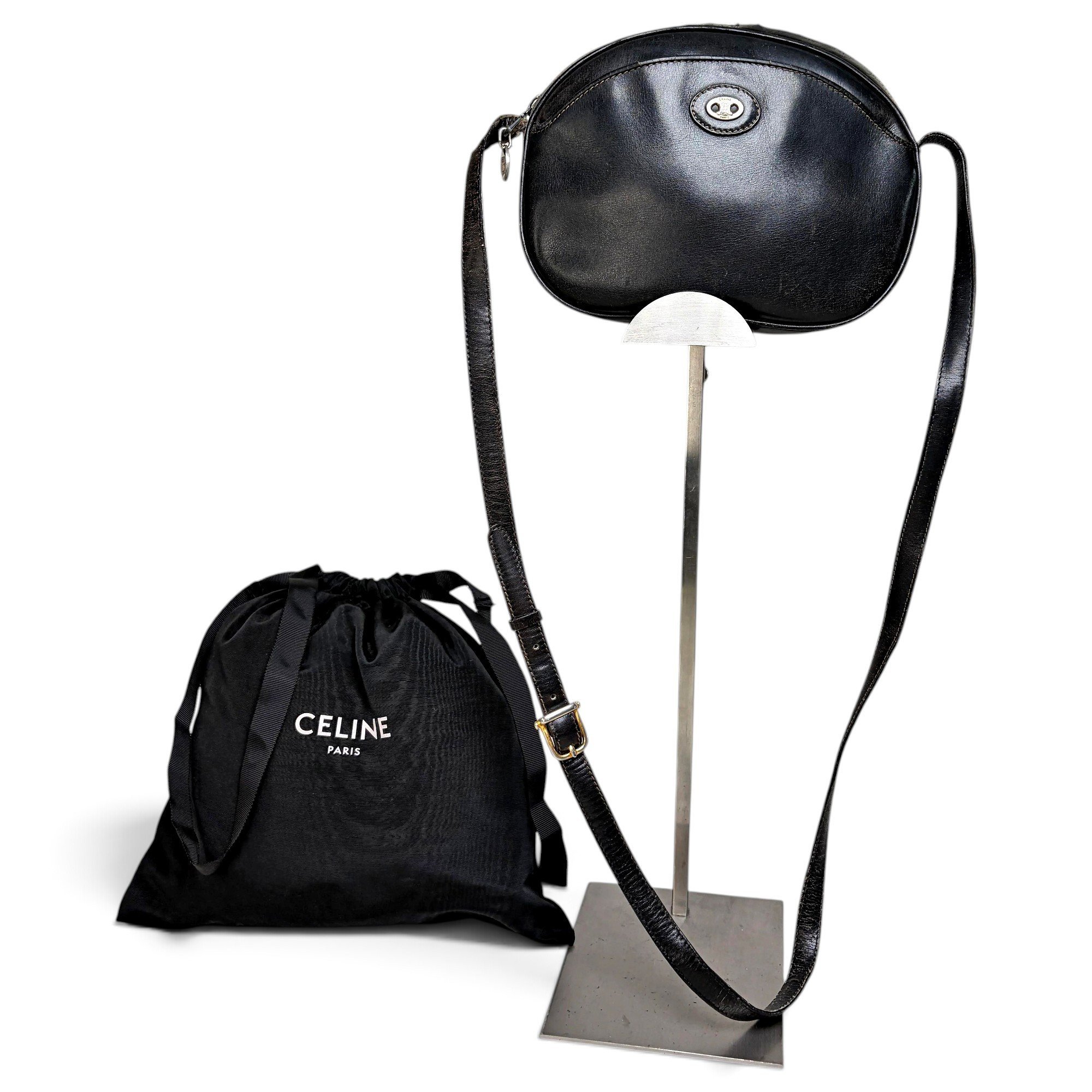 Triomphe leather handbag