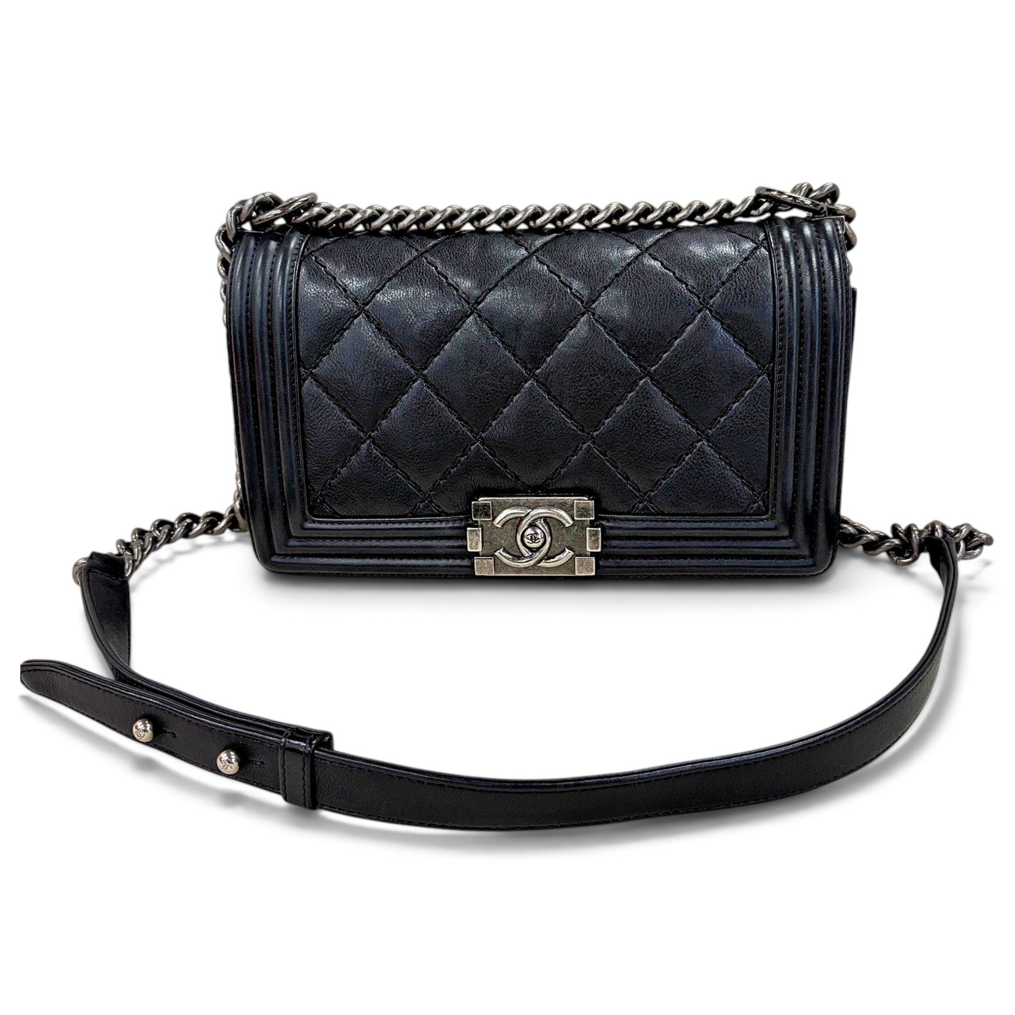Boy leather handbag