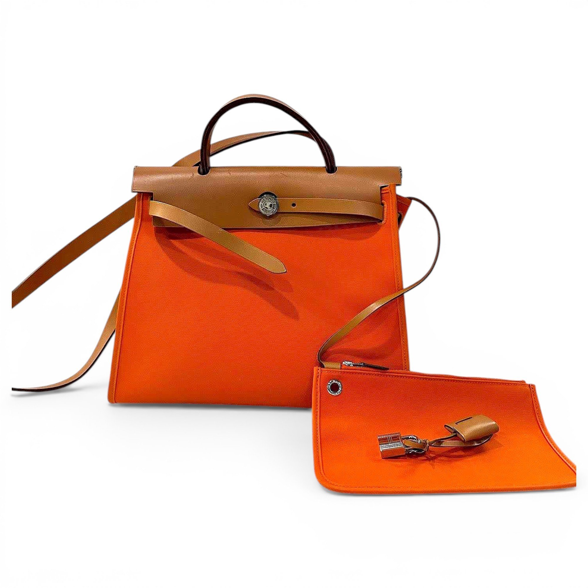 Herbag leather handbag