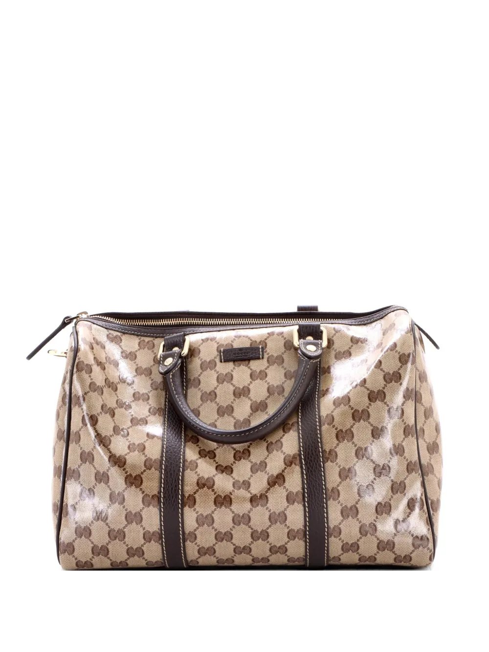 Joy Boston Bag GG Coated Canvas Medium satchel