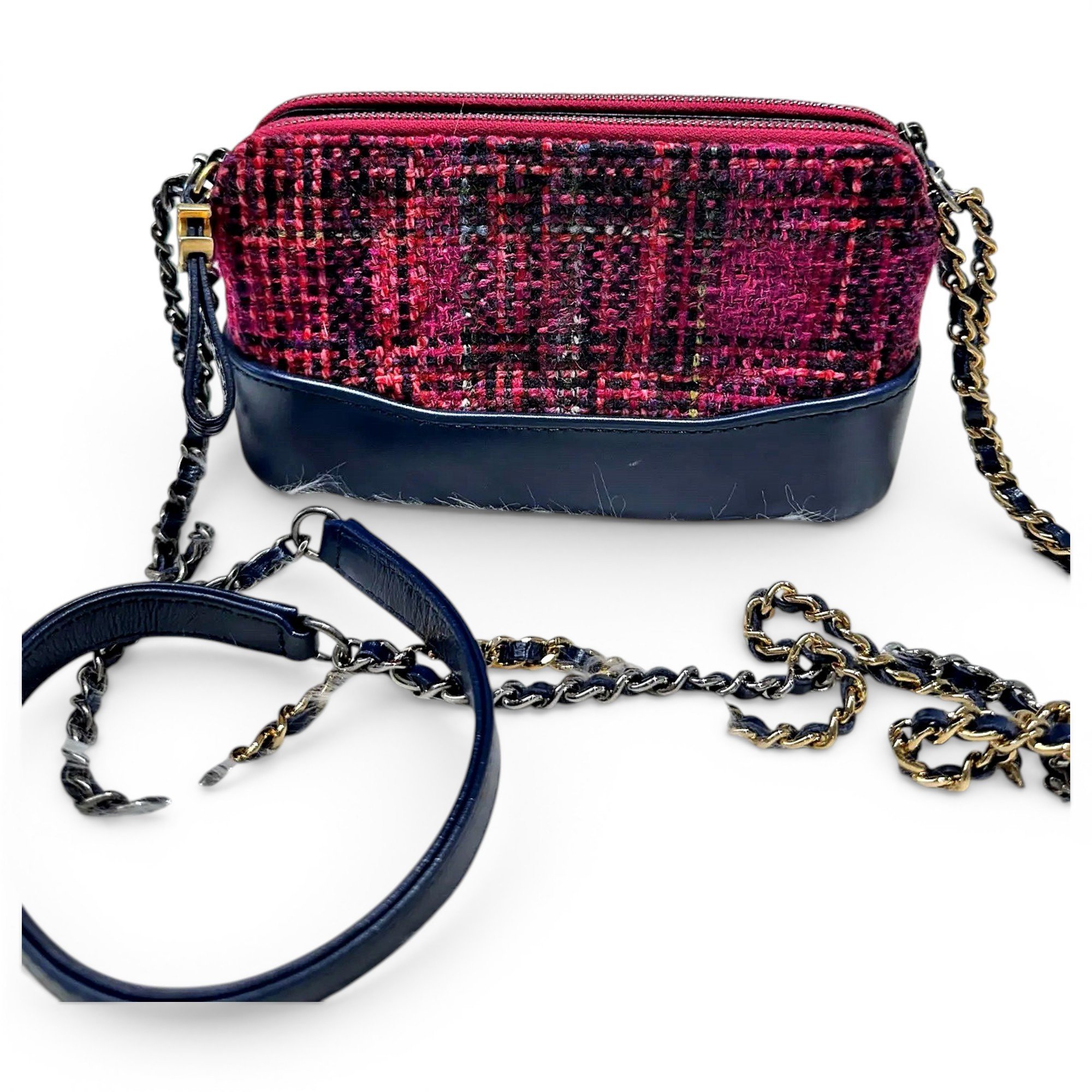 Gabrielle tweed crossbody bag