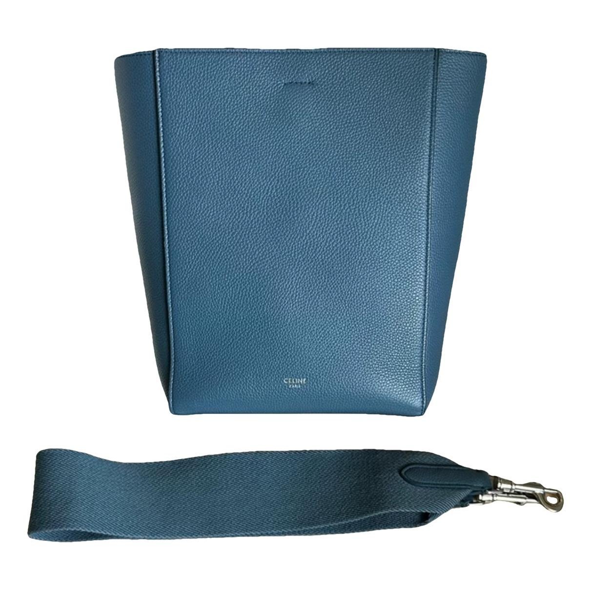 Seau Sangle leather tote