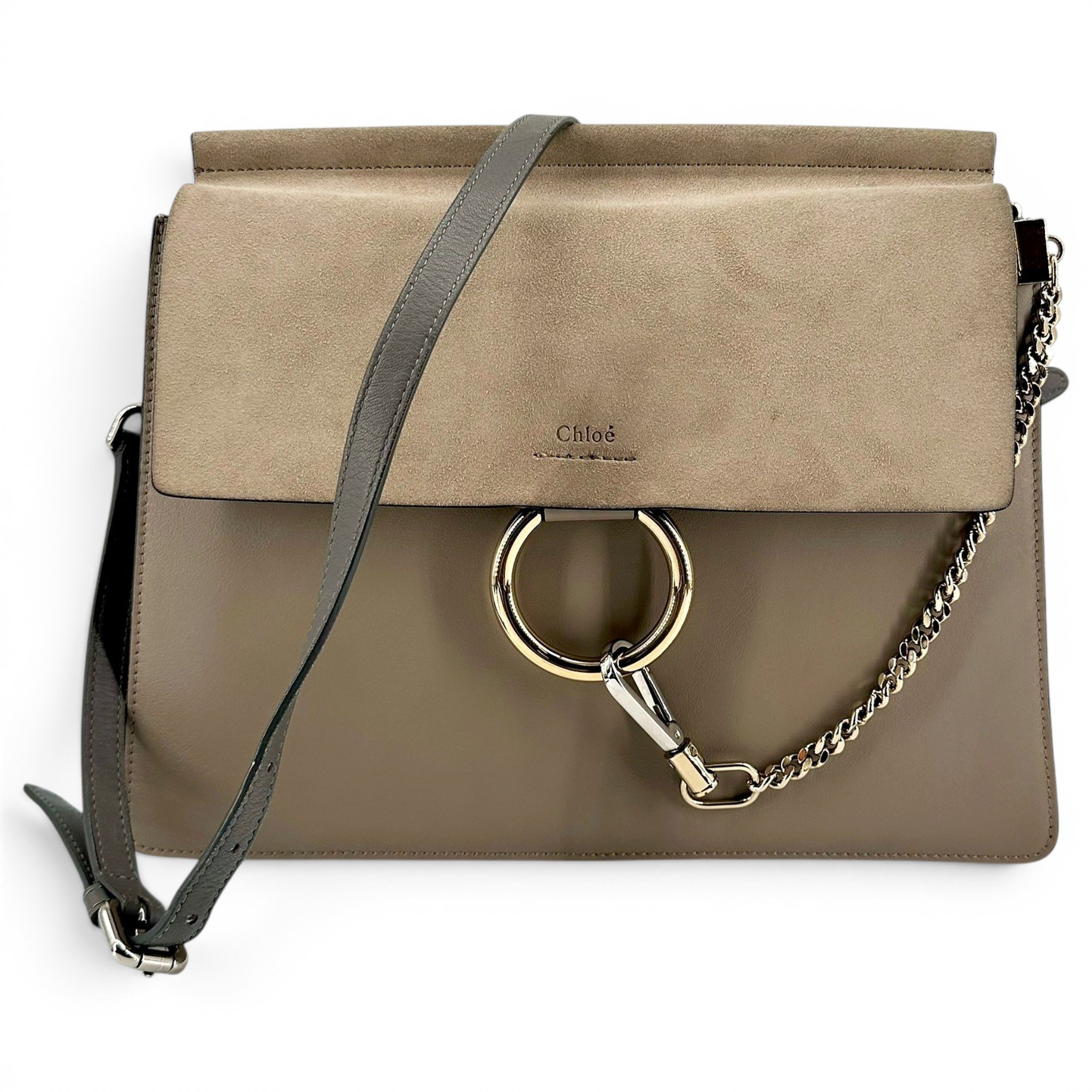 Faye leather crossbody bag