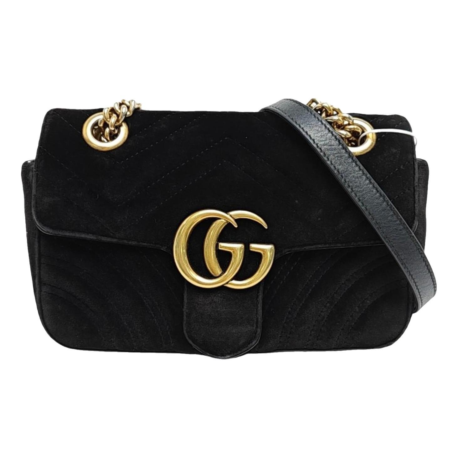 GG Marmont velvet handbag