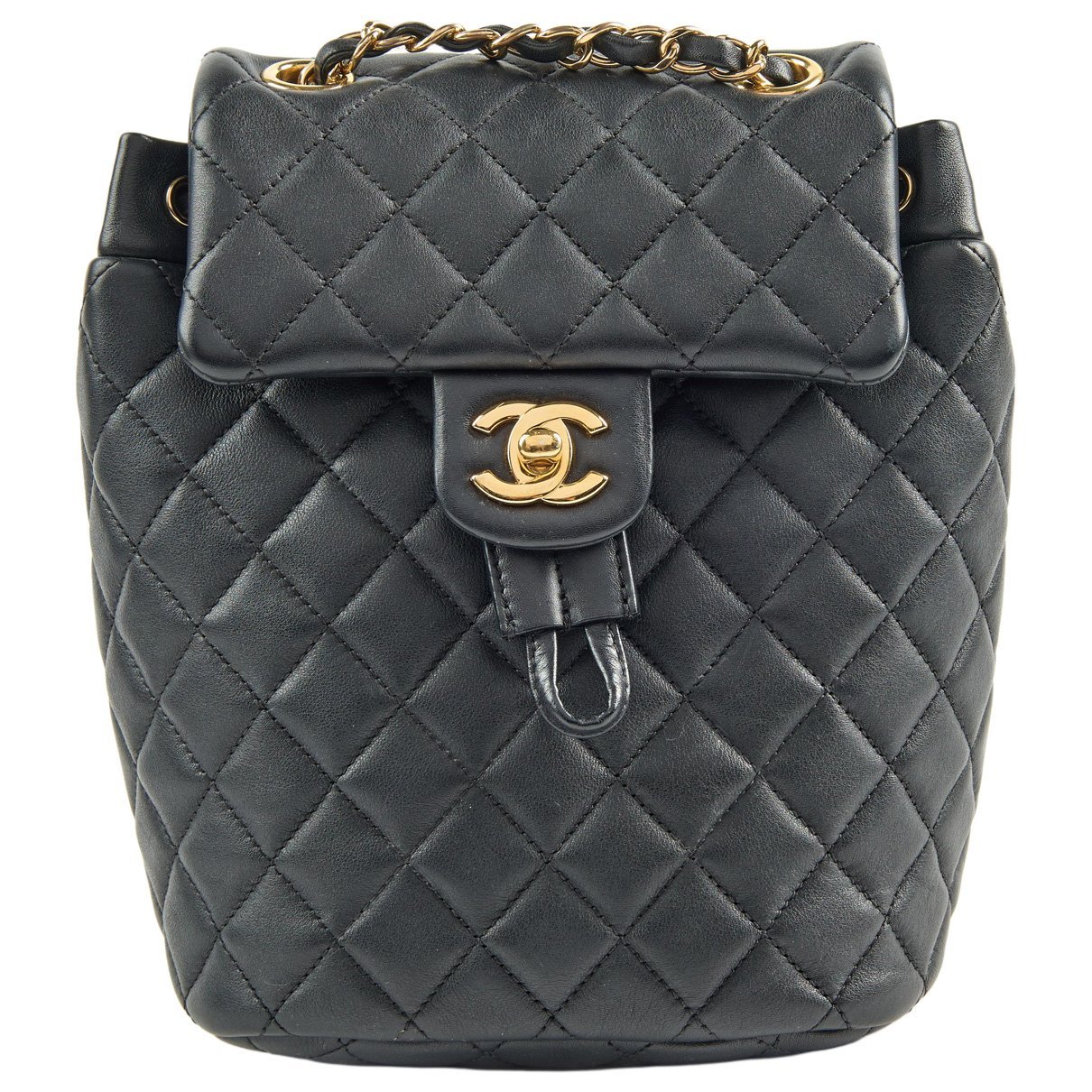 Leather backpack