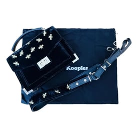 The Kooples Emily velvet crossbody bag