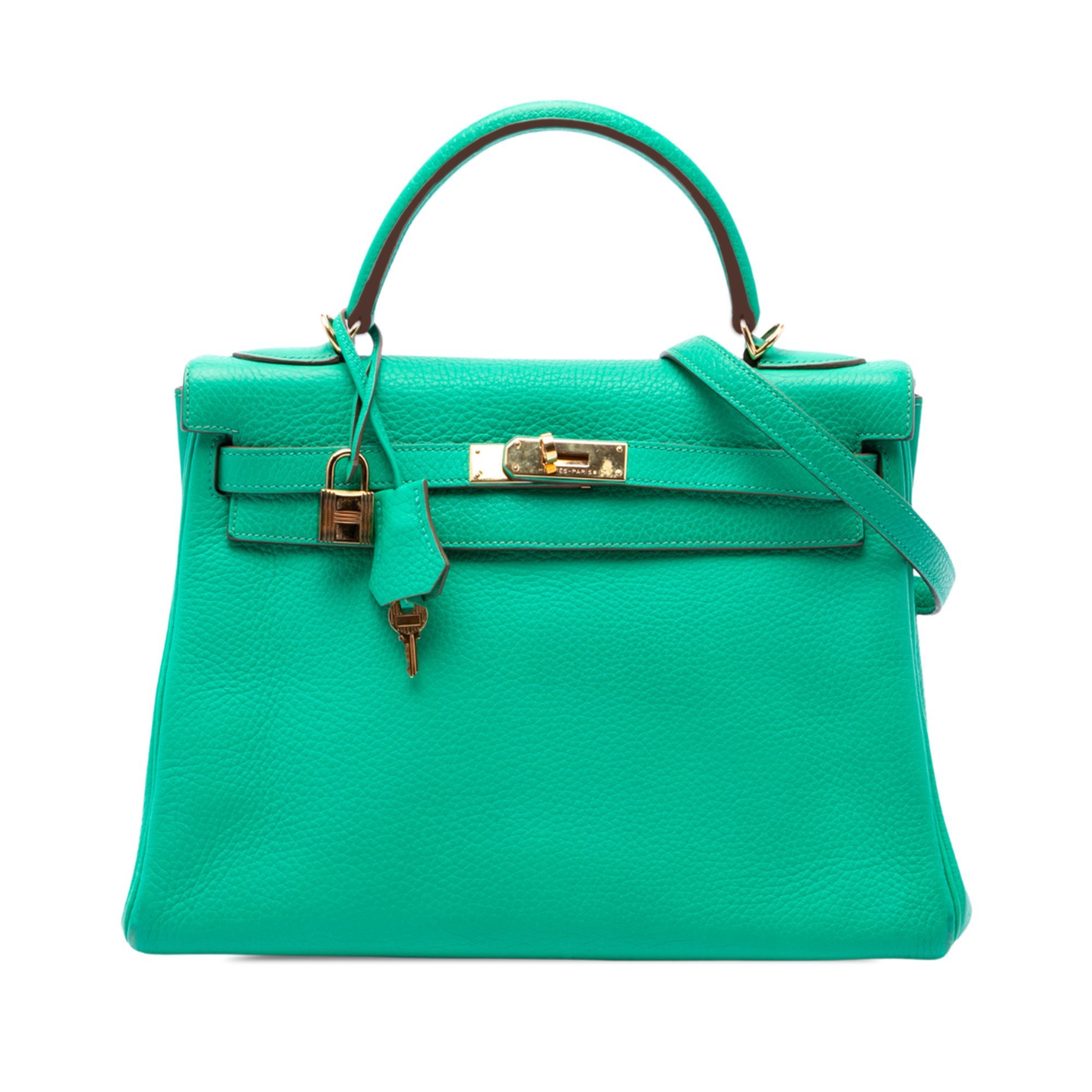 Leather handbag