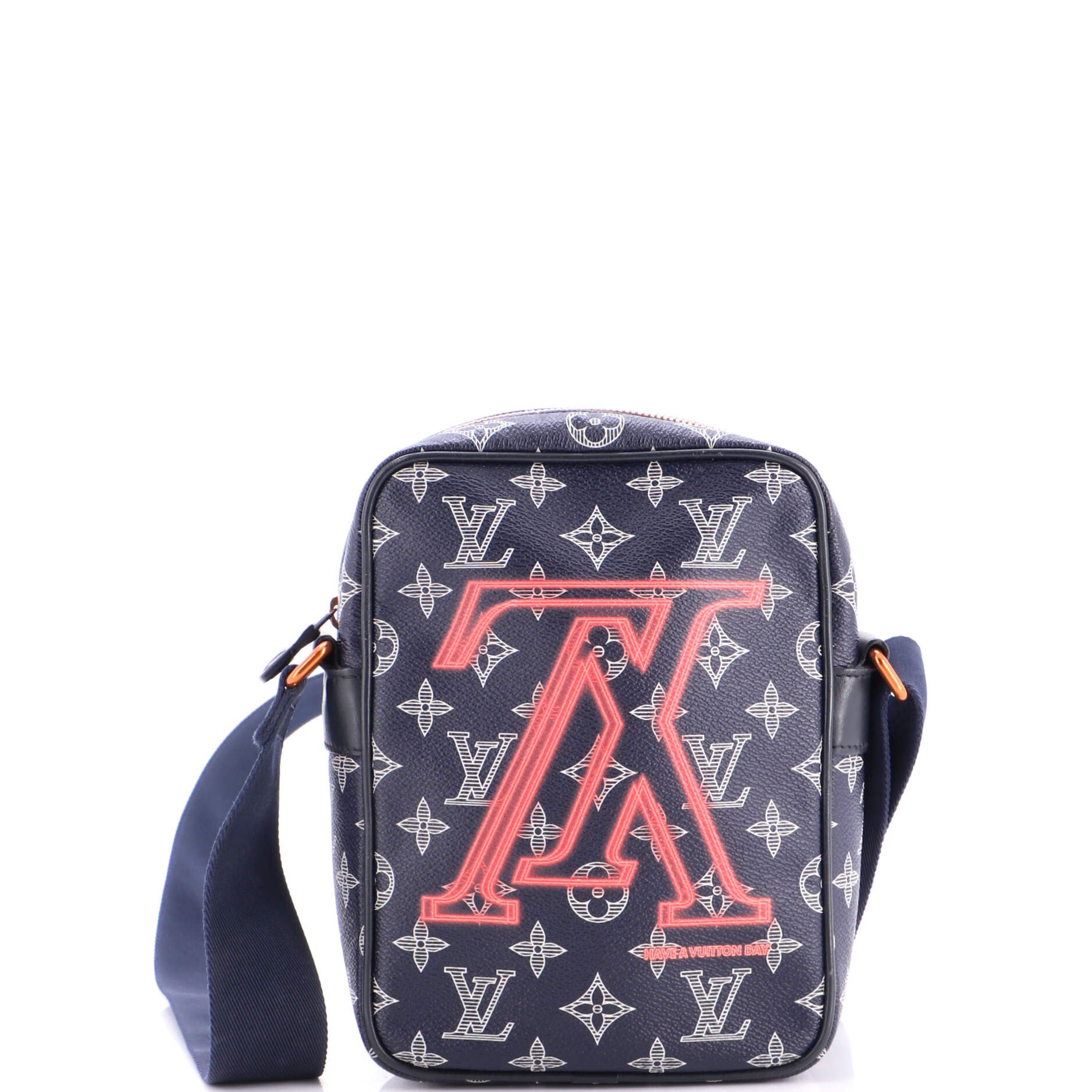 Danube Handbag Limited Edition Upside Down Monogram Ink PM