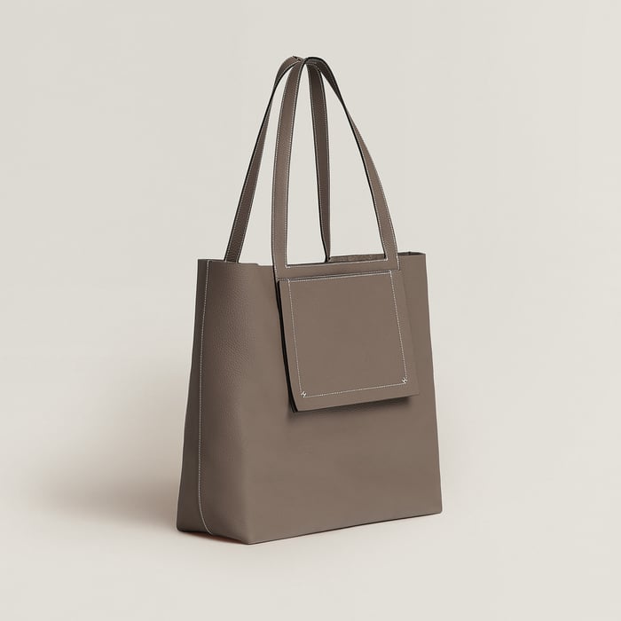 Étoupe Hermès Cabasellier 46 Bag
