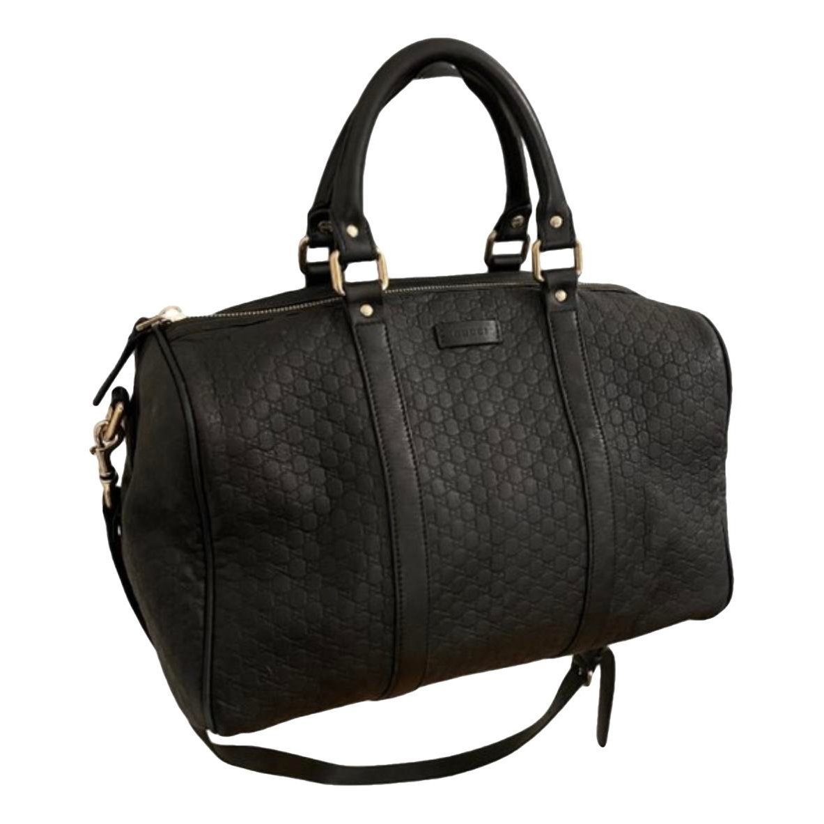 Boston leather handbag