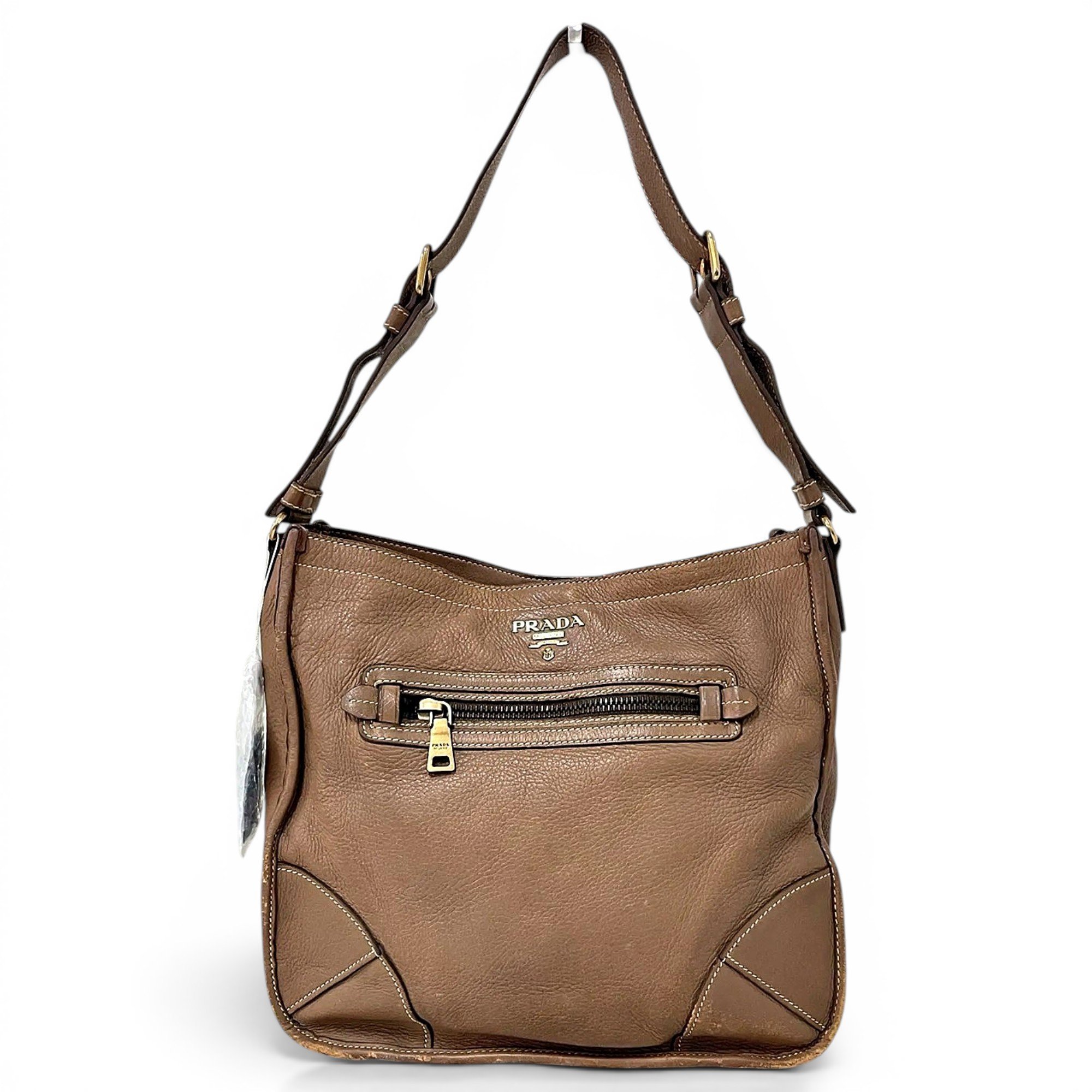 Leather handbag