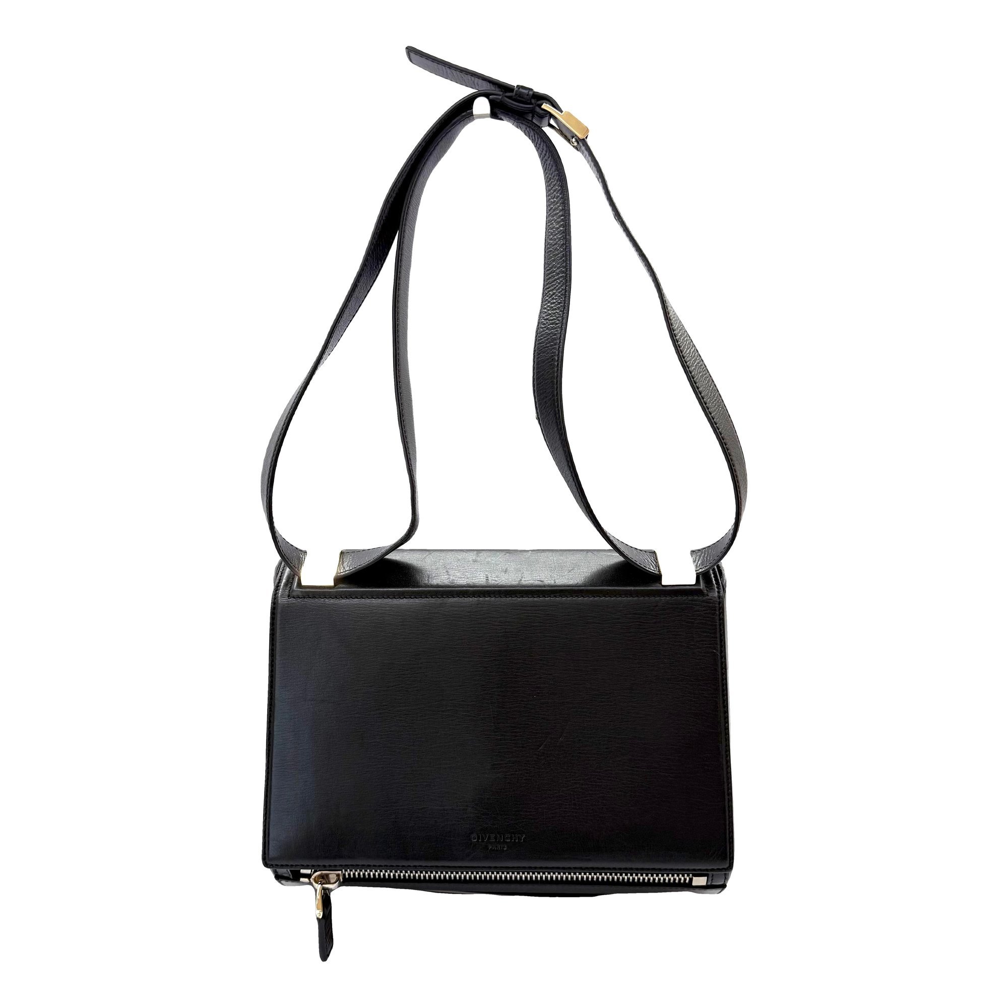 Pandora Box leather handbag