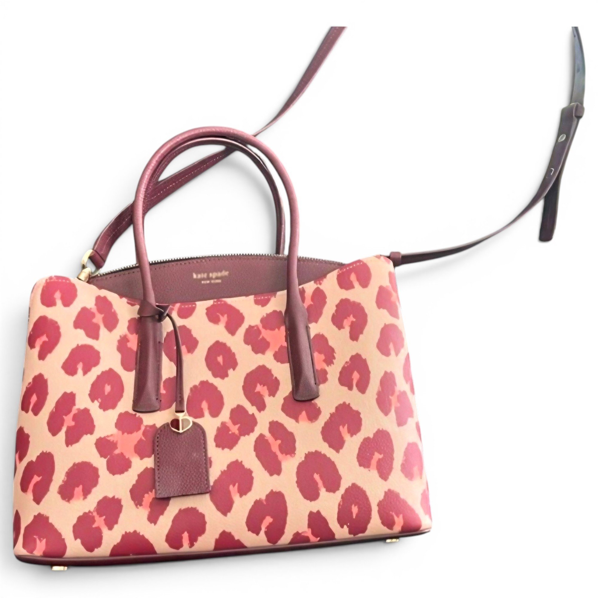 Leather satchel