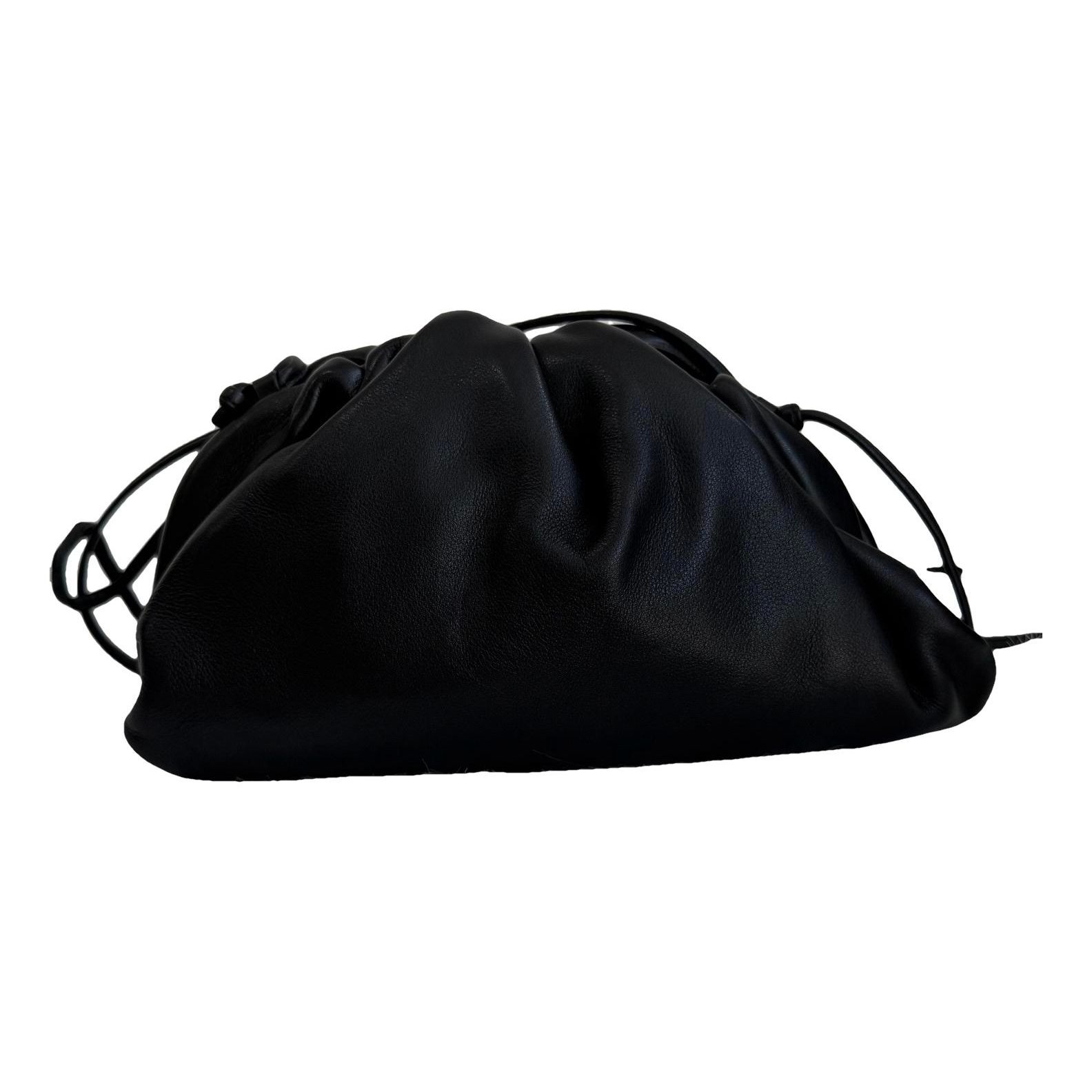 Pouch leather handbag