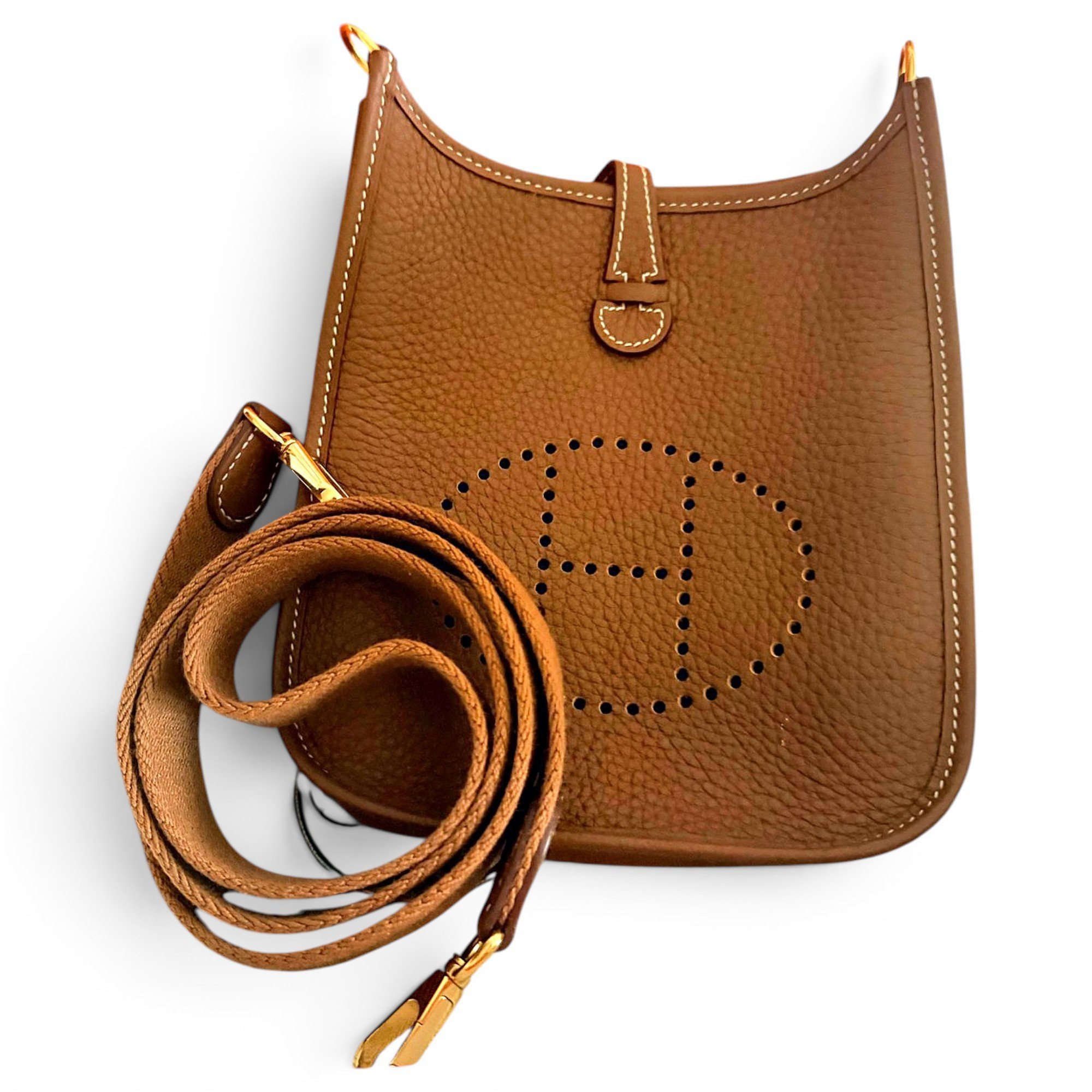 Evelyne leather crossbody bag