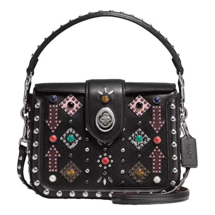 Leather crossbody bag