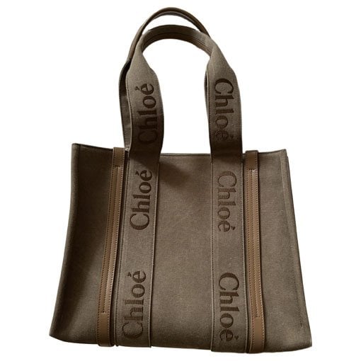 Woody cloth tote