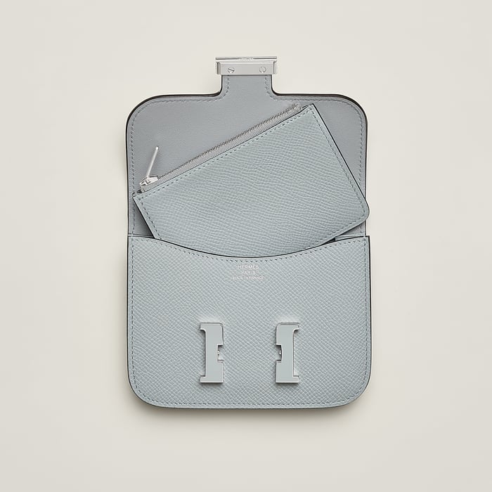 Bleu Glacier Constance Slim Wallet