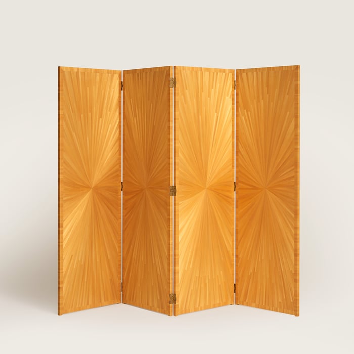 Naturel Reeditions J.-m. Frank Par Hermès Folding Screen