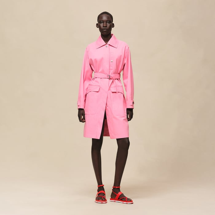 Rose Bonbon Harness Coat