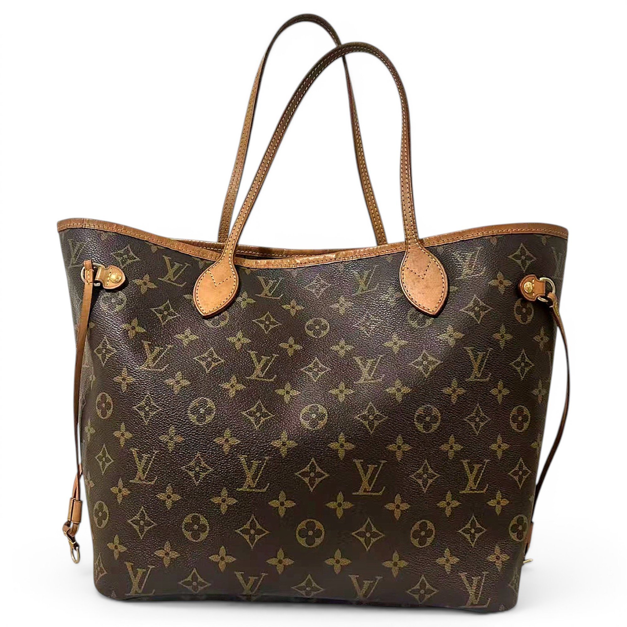 Neverfull leather tote