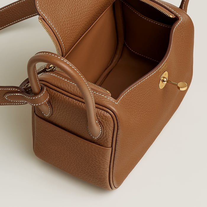 Gold Lindy II Mini Bag