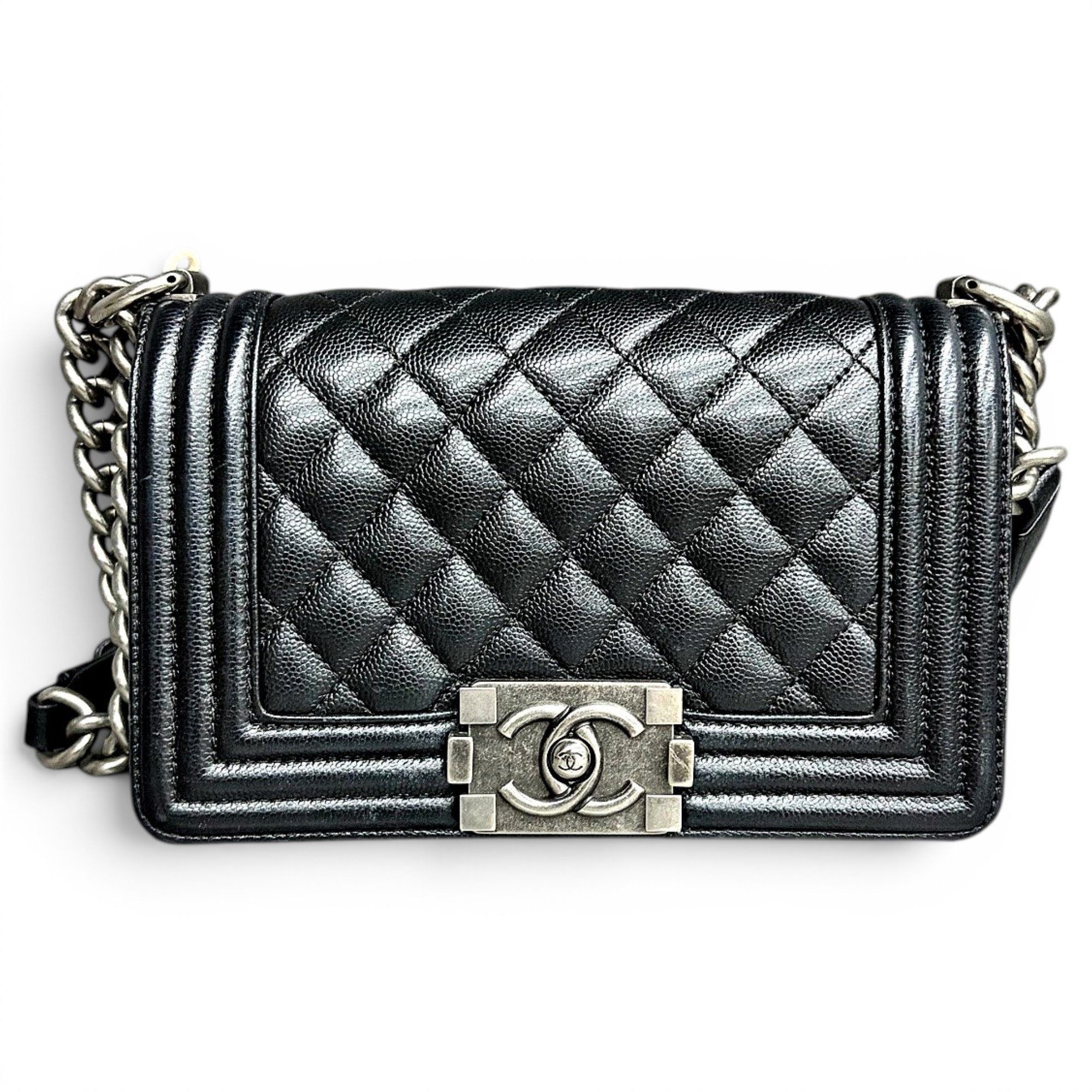 Boy leather handbag